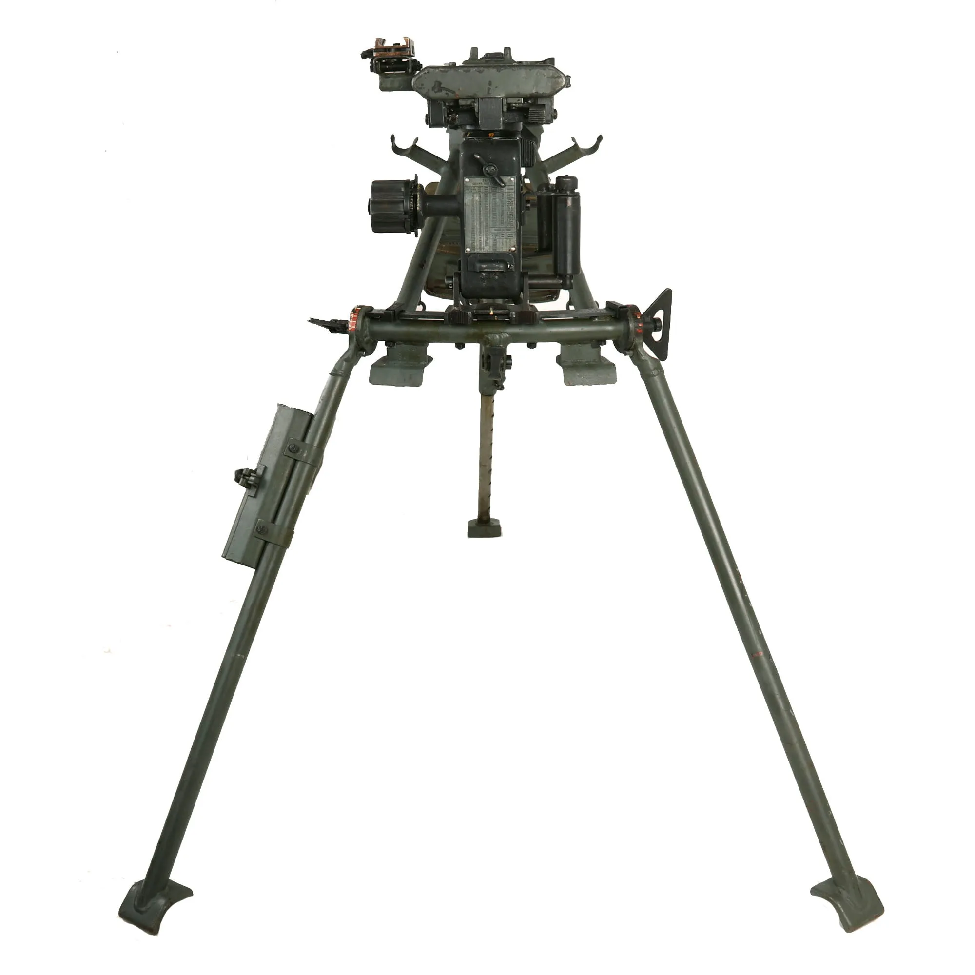 Original Yugoslavian WWII-Era German MG 42 Sustained Fire Lafette Mount Tripod - PRVA PETOLETKA