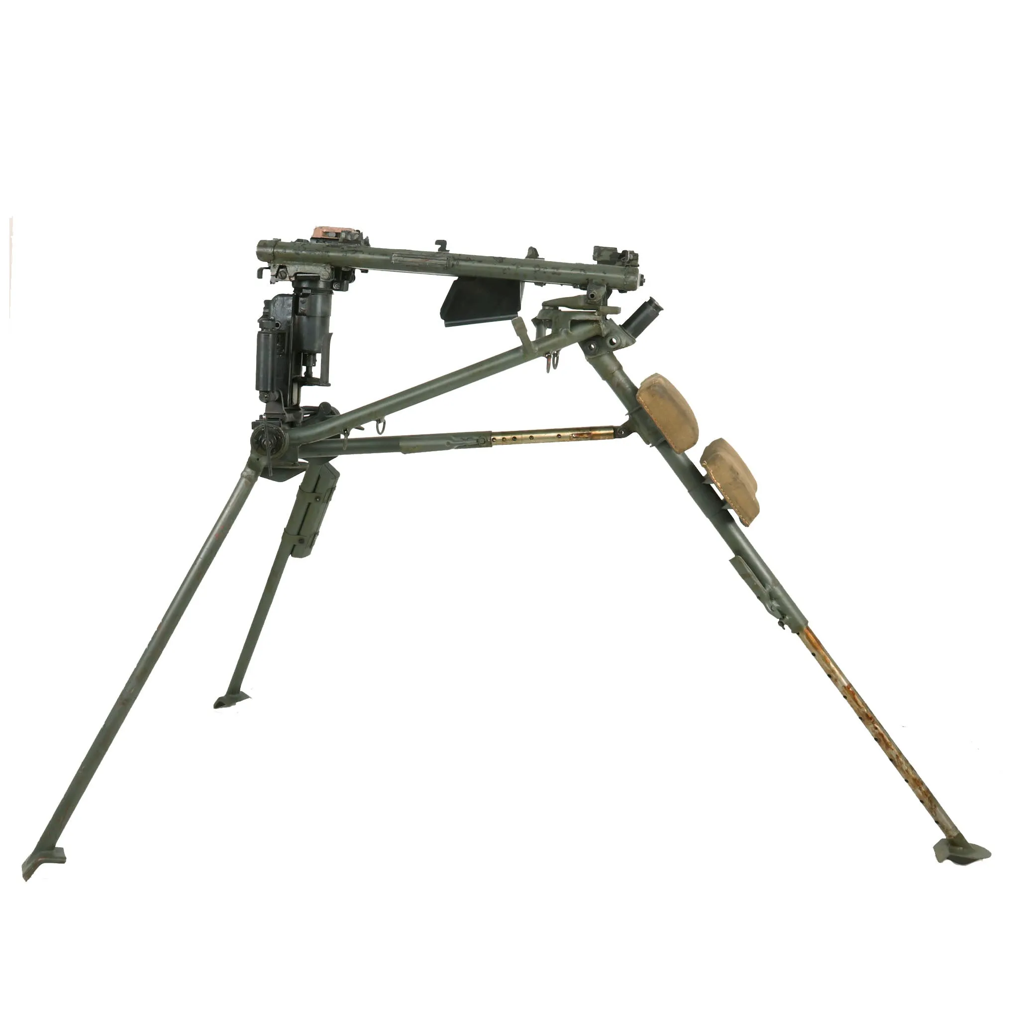 Original Yugoslavian WWII-Era German MG 42 Sustained Fire Lafette Mount Tripod - PRVA PETOLETKA