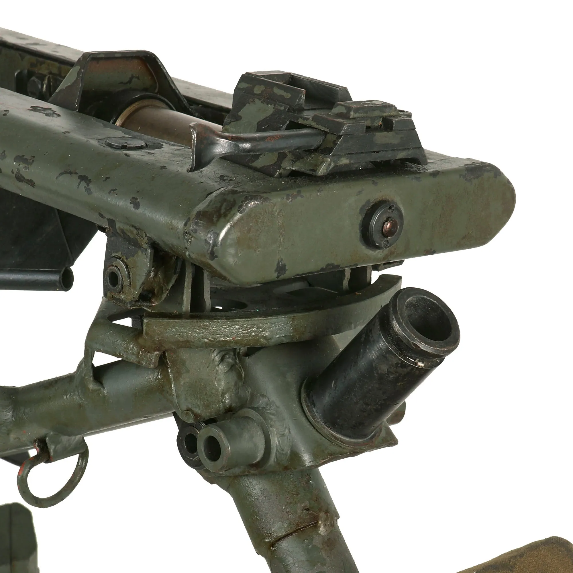 Original Yugoslavian WWII-Era German MG 42 Sustained Fire Lafette Mount Tripod - PRVA PETOLETKA