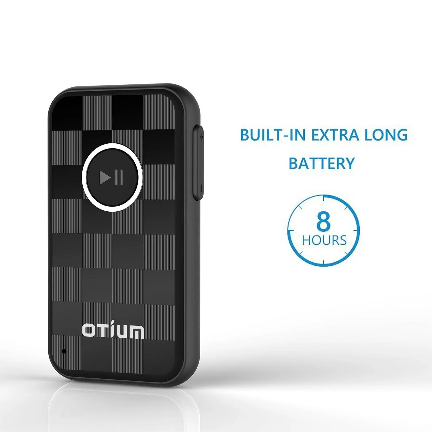 Otium Bluetooth 4.1 Receiver, Wireless Audio Adapter & Hands-Free Car Kits with Built-In Mic for Home/Car Audio Stereo System