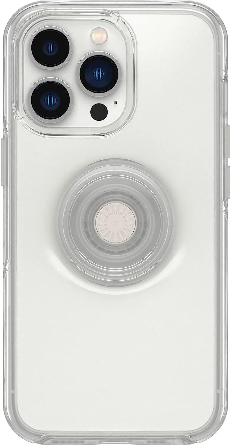 Otterbox Symmetry Series Popsockets for iphone 13 Pro 6.1" Clear 77-84527