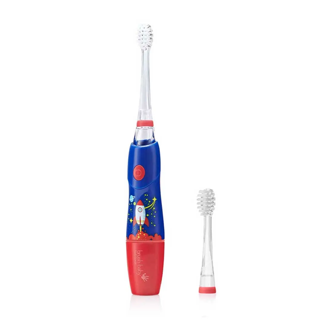 Pack of 2 KidzSonic® Rocket Kids Electric Toothbrush (3  years)