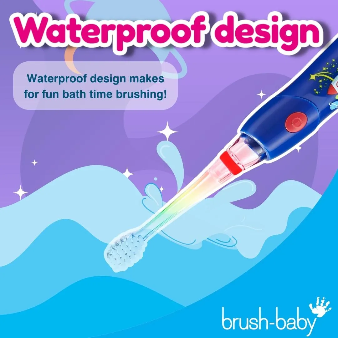 Pack of 2 KidzSonic® Rocket Kids Electric Toothbrush (3  years)