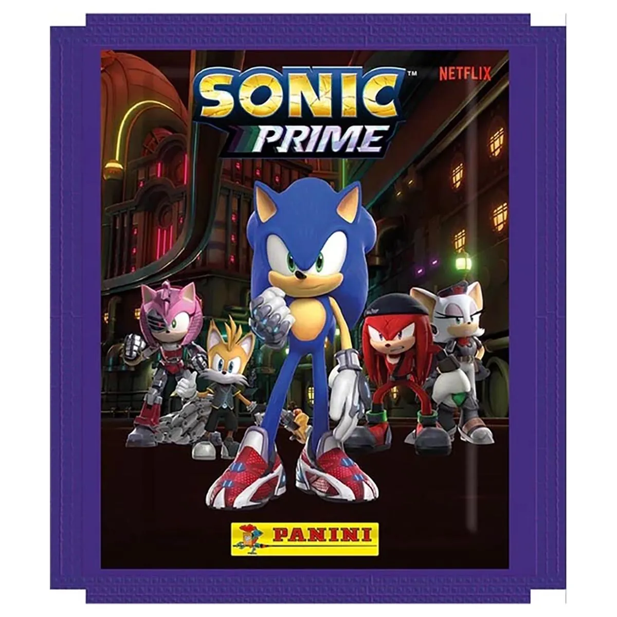 Panini Sonic Prime Sticker Collection - Box of 36 Packs (180 Stickers)