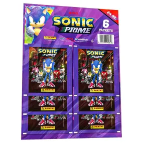 Panini Sonic Prime Sticker Collection Multipack (6 Packs)