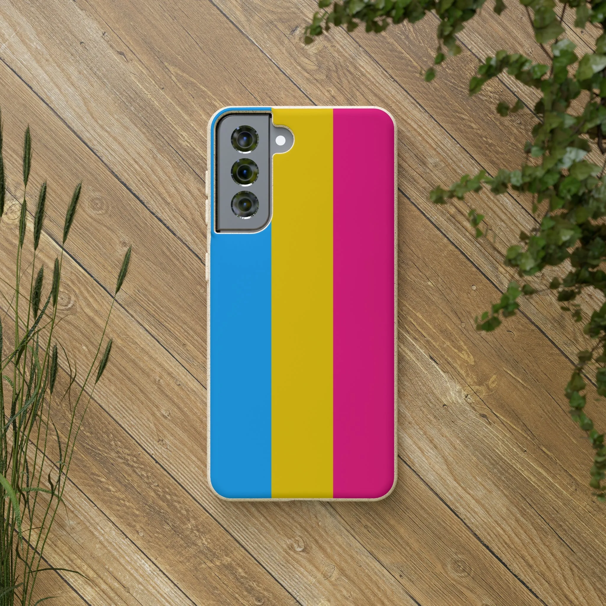 Pansexual Pride Eco-Friendly Biodegradable Phone Case