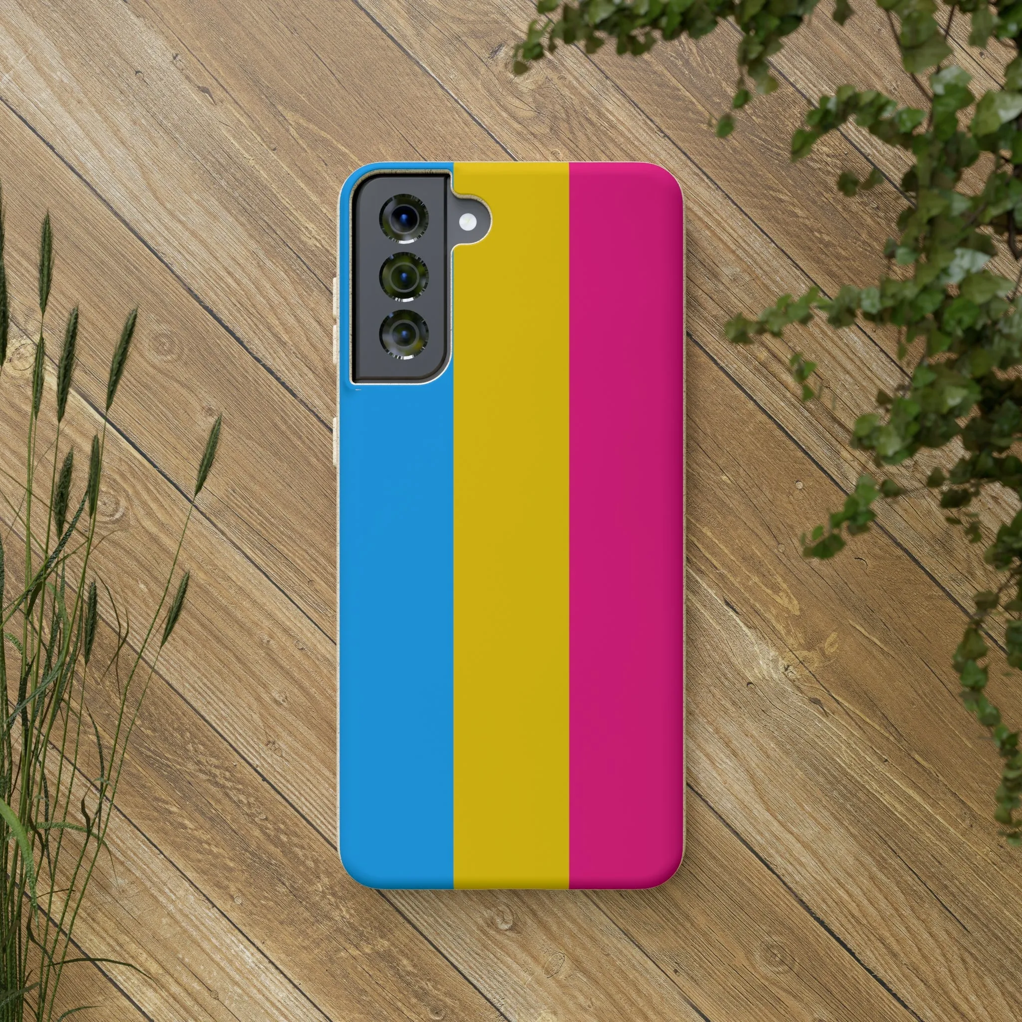 Pansexual Pride Eco-Friendly Biodegradable Phone Case