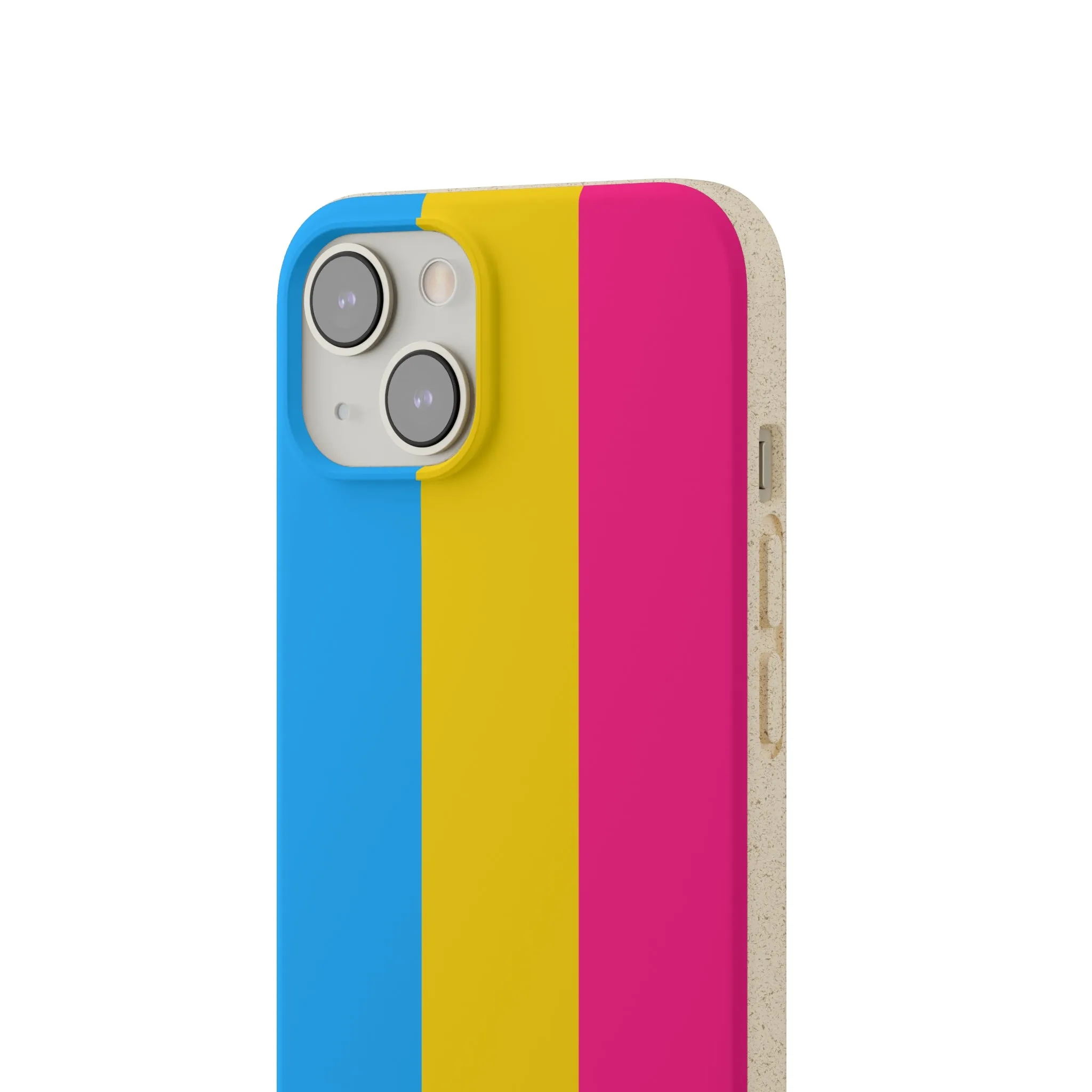 Pansexual Pride Eco-Friendly Biodegradable Phone Case