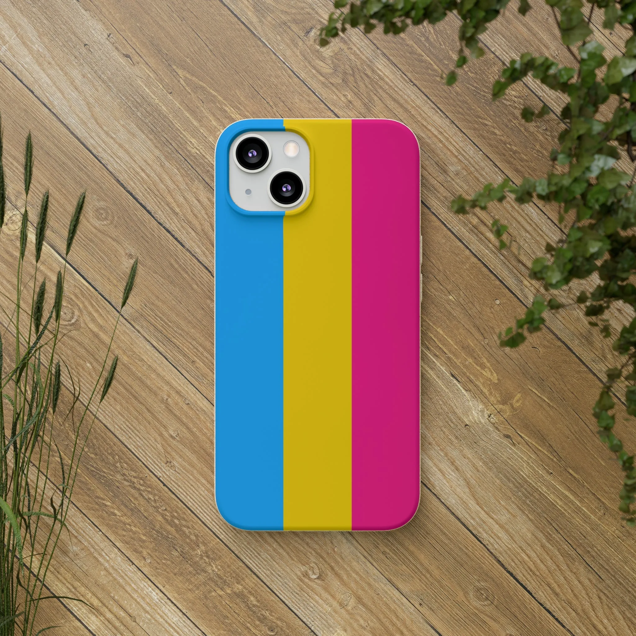 Pansexual Pride Eco-Friendly Biodegradable Phone Case