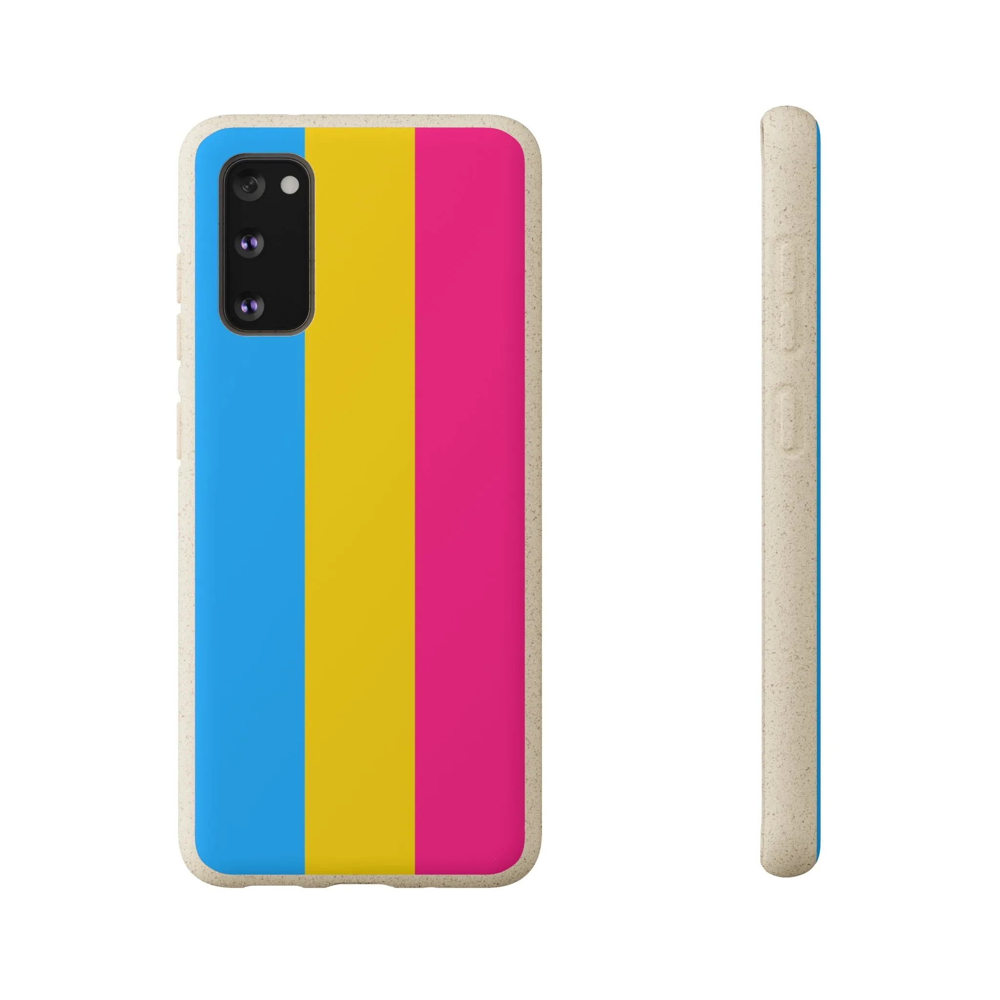 Pansexual Pride Eco-Friendly Biodegradable Phone Case