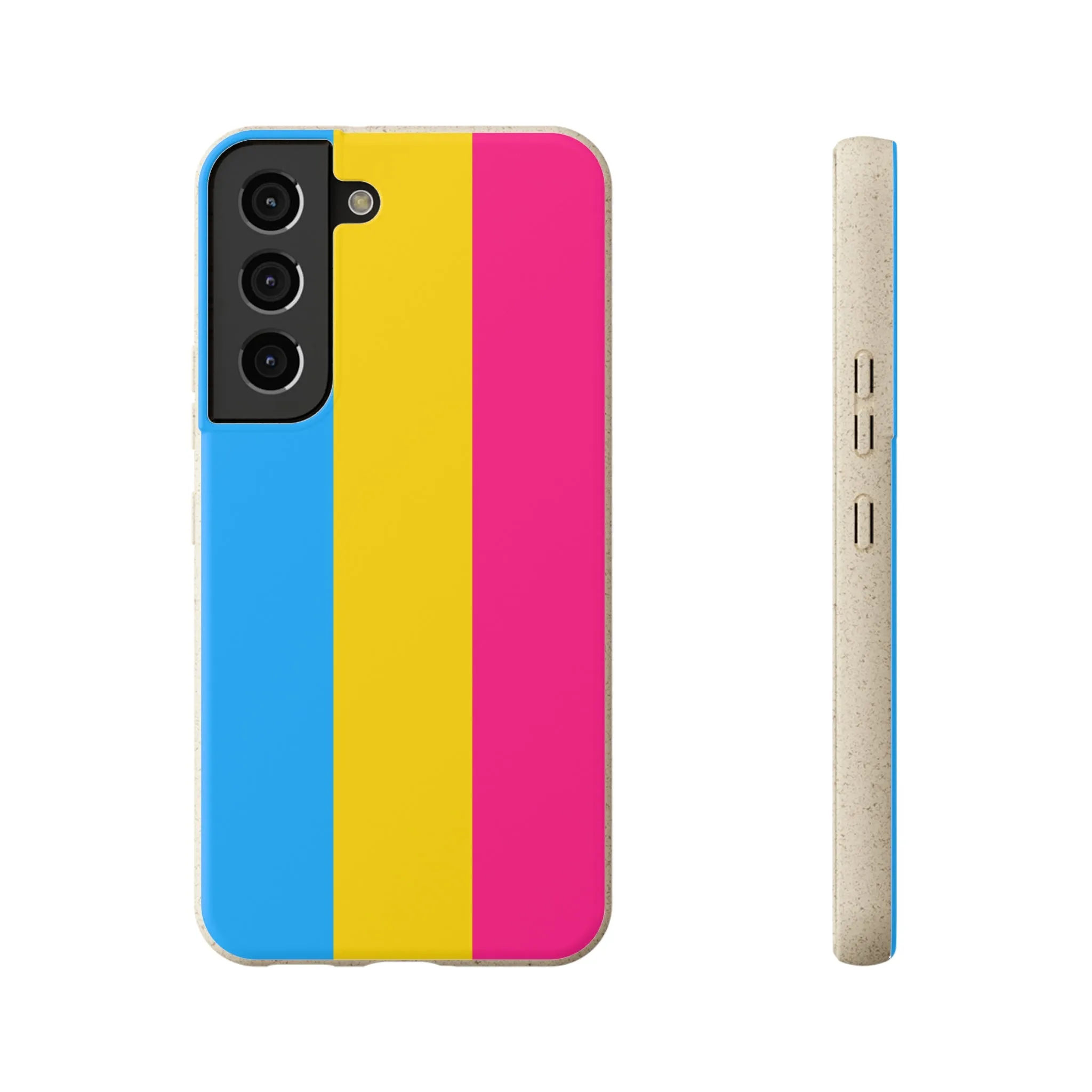 Pansexual Pride Eco-Friendly Biodegradable Phone Case