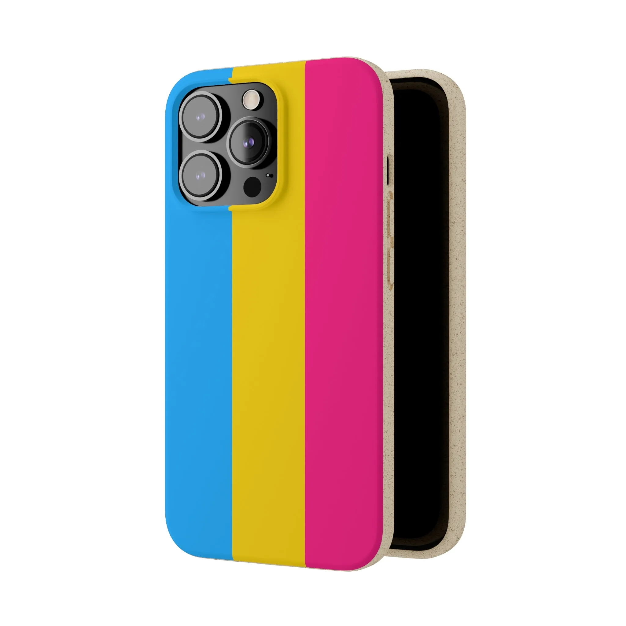 Pansexual Pride Eco-Friendly Biodegradable Phone Case