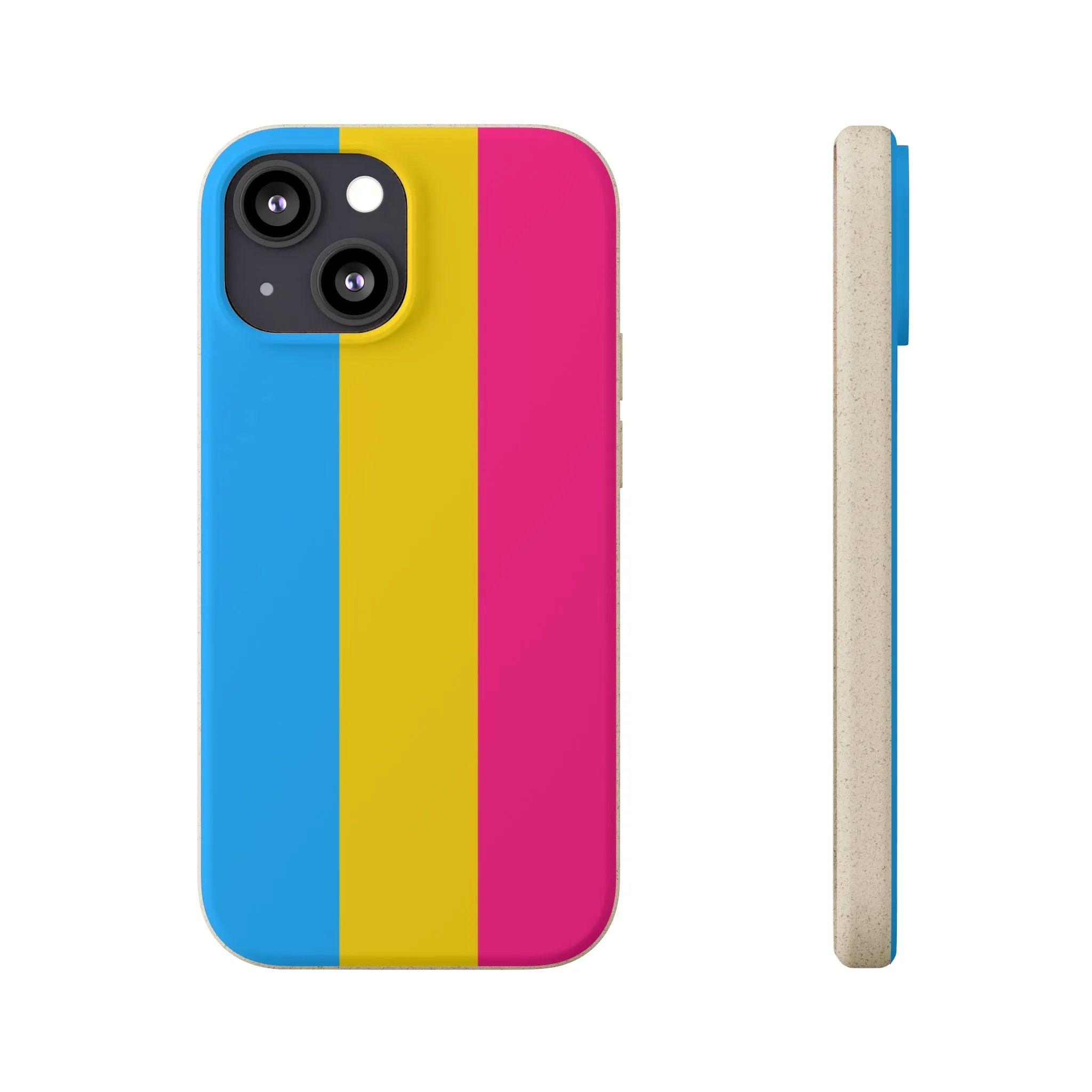 Pansexual Pride Eco-Friendly Biodegradable Phone Case