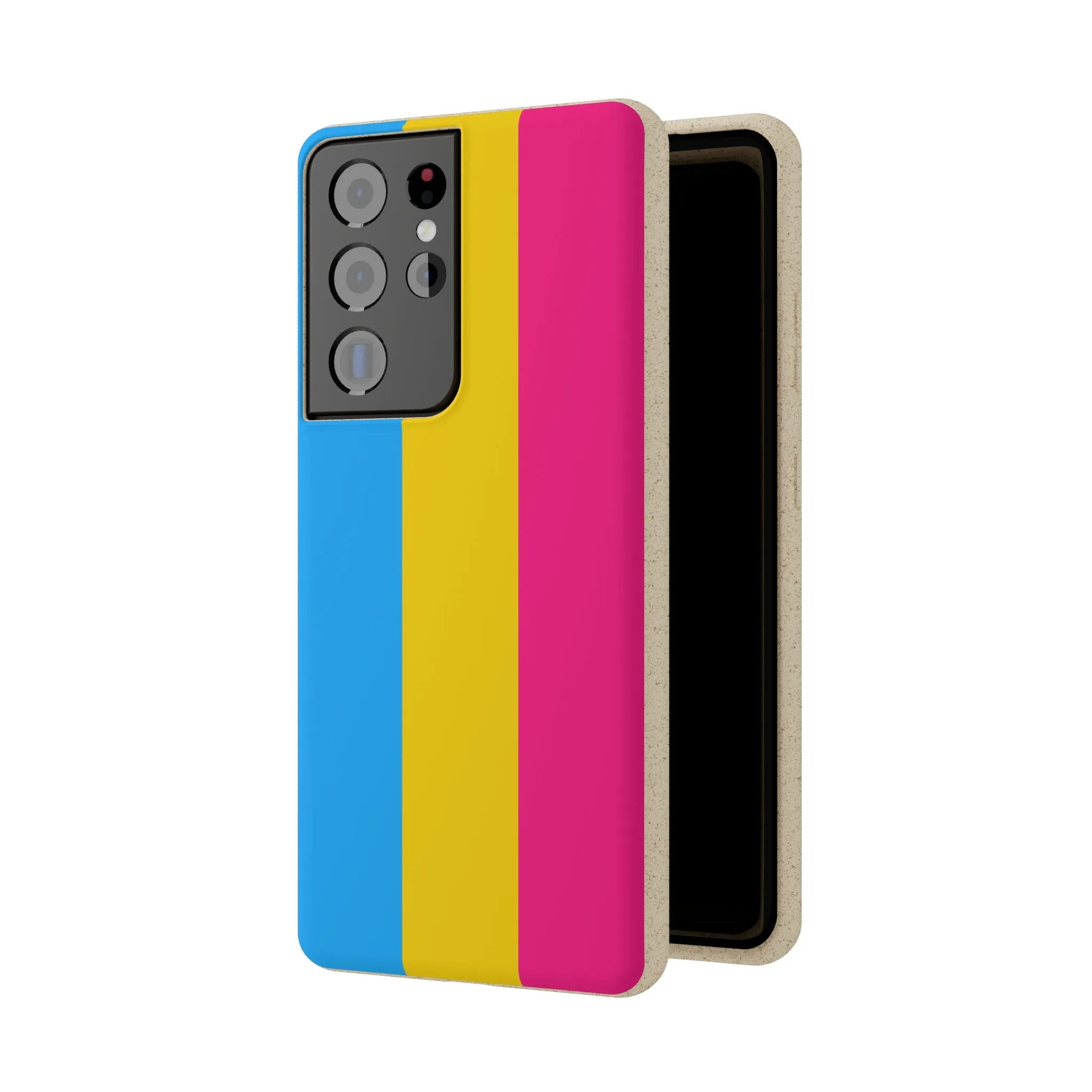 Pansexual Pride Eco-Friendly Biodegradable Phone Case