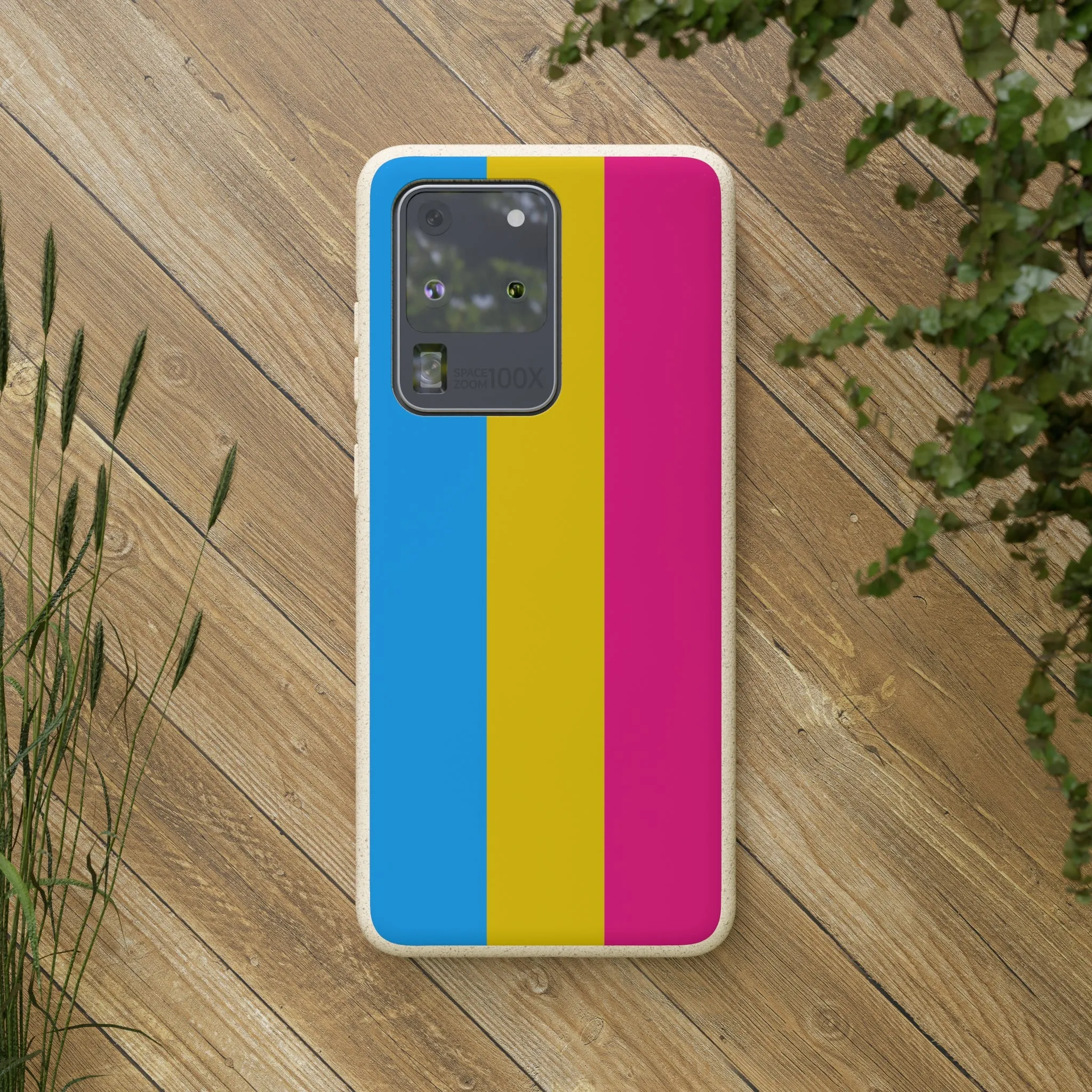 Pansexual Pride Eco-Friendly Biodegradable Phone Case