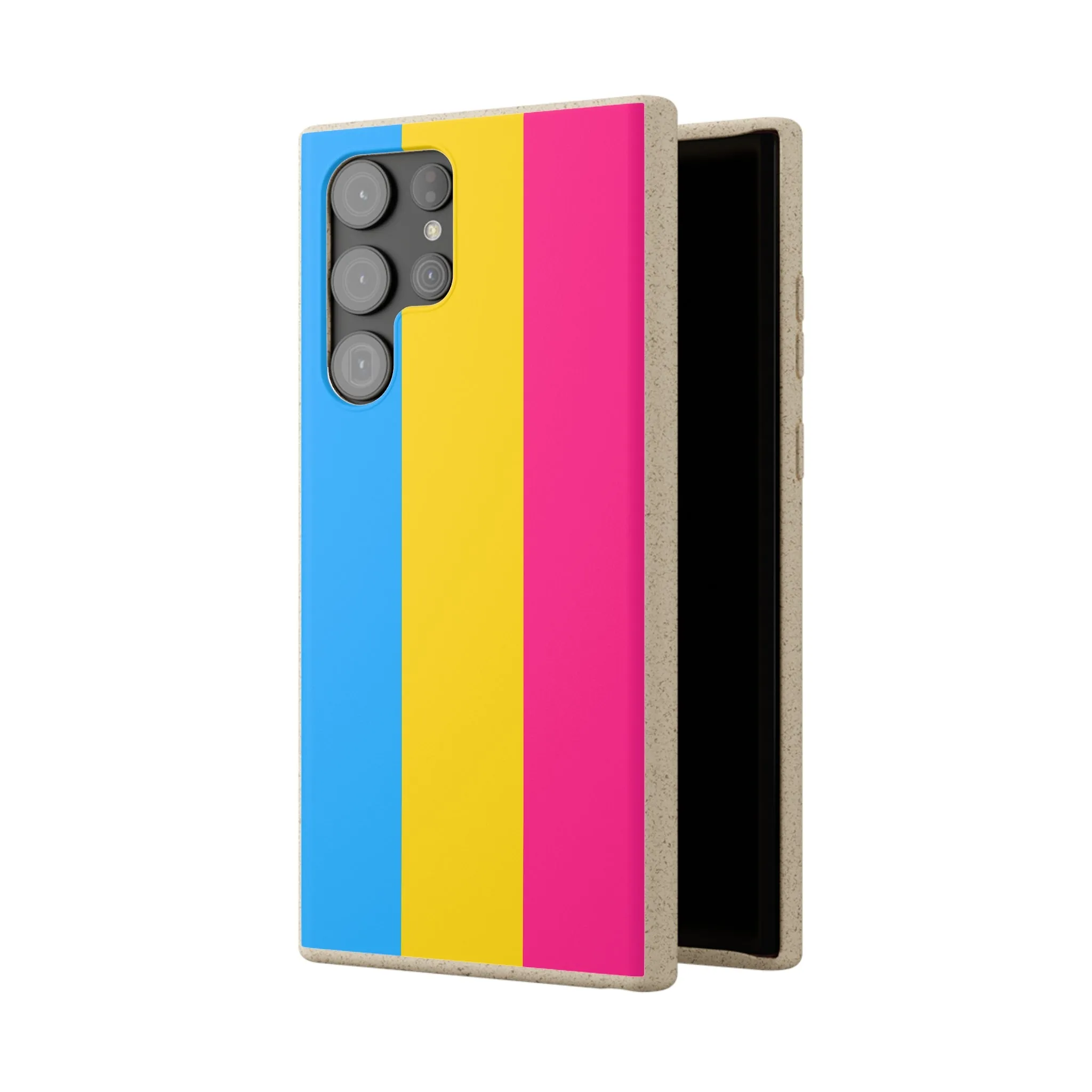 Pansexual Pride Eco-Friendly Biodegradable Phone Case