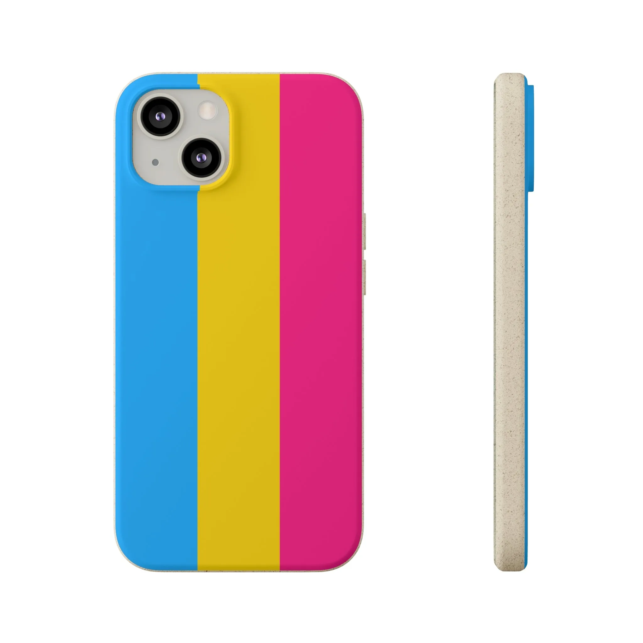 Pansexual Pride Eco-Friendly Biodegradable Phone Case