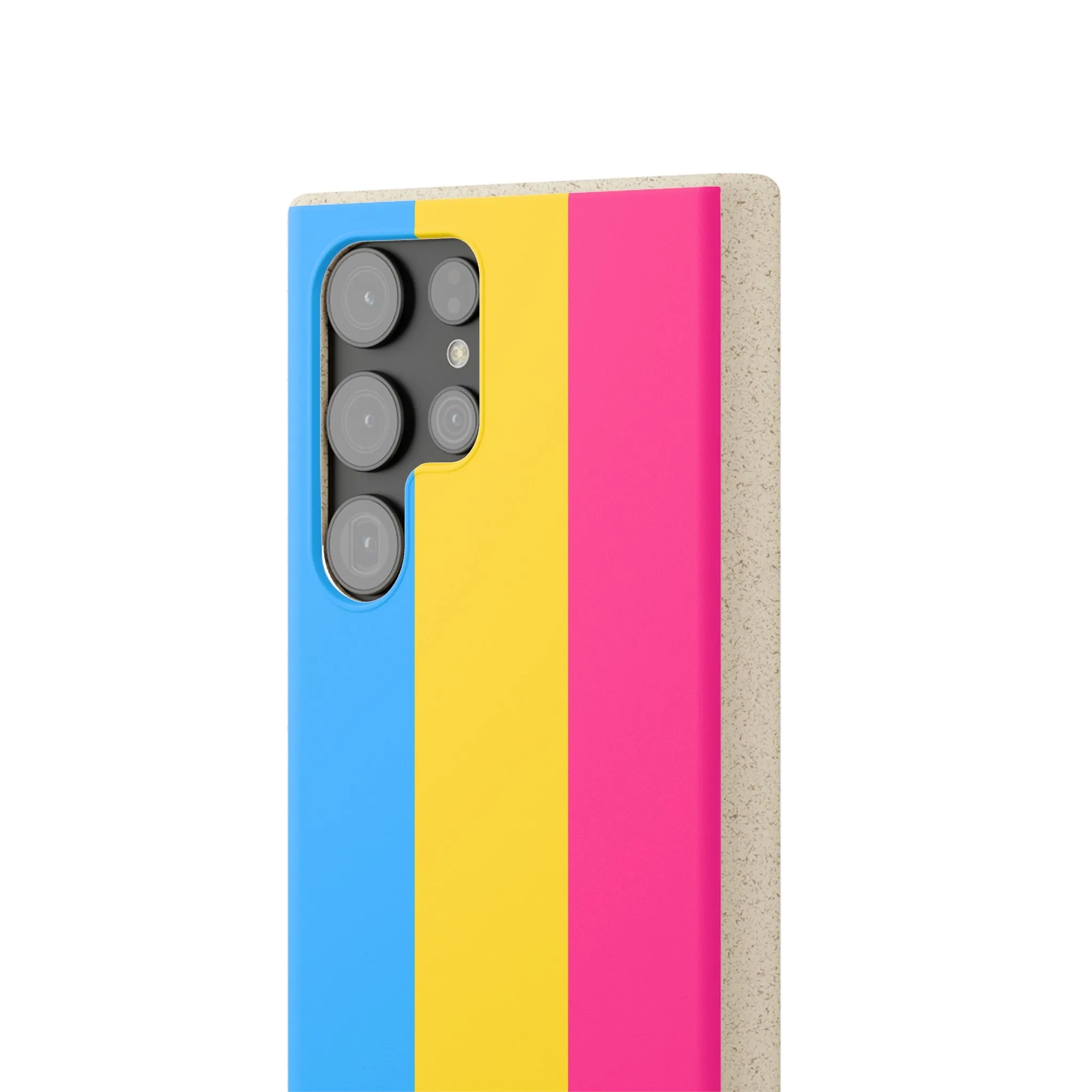 Pansexual Pride Eco-Friendly Biodegradable Phone Case