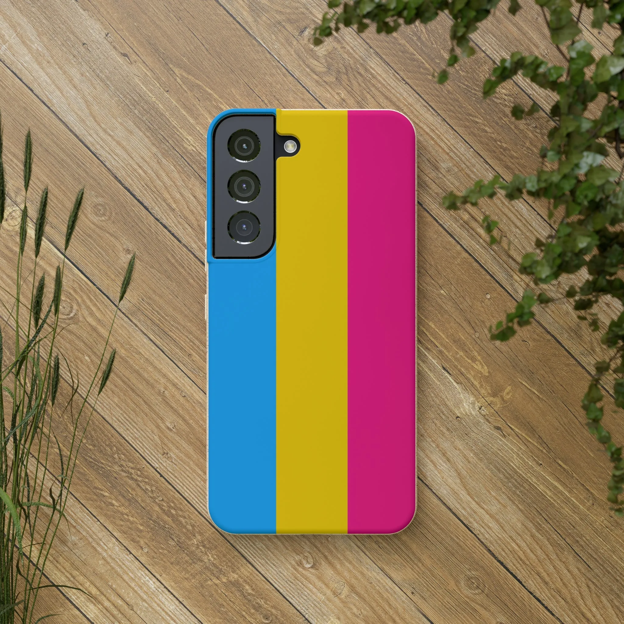 Pansexual Pride Eco-Friendly Biodegradable Phone Case