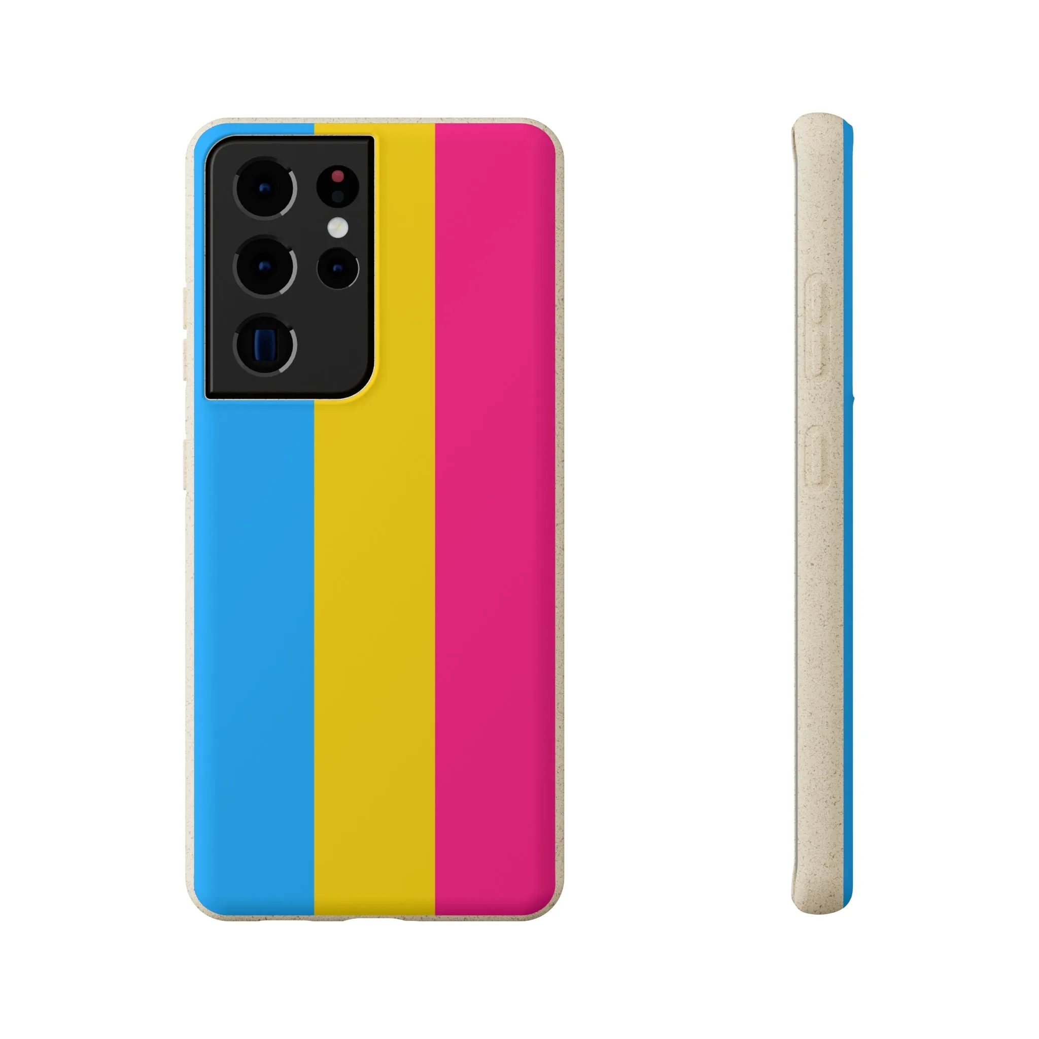 Pansexual Pride Eco-Friendly Biodegradable Phone Case