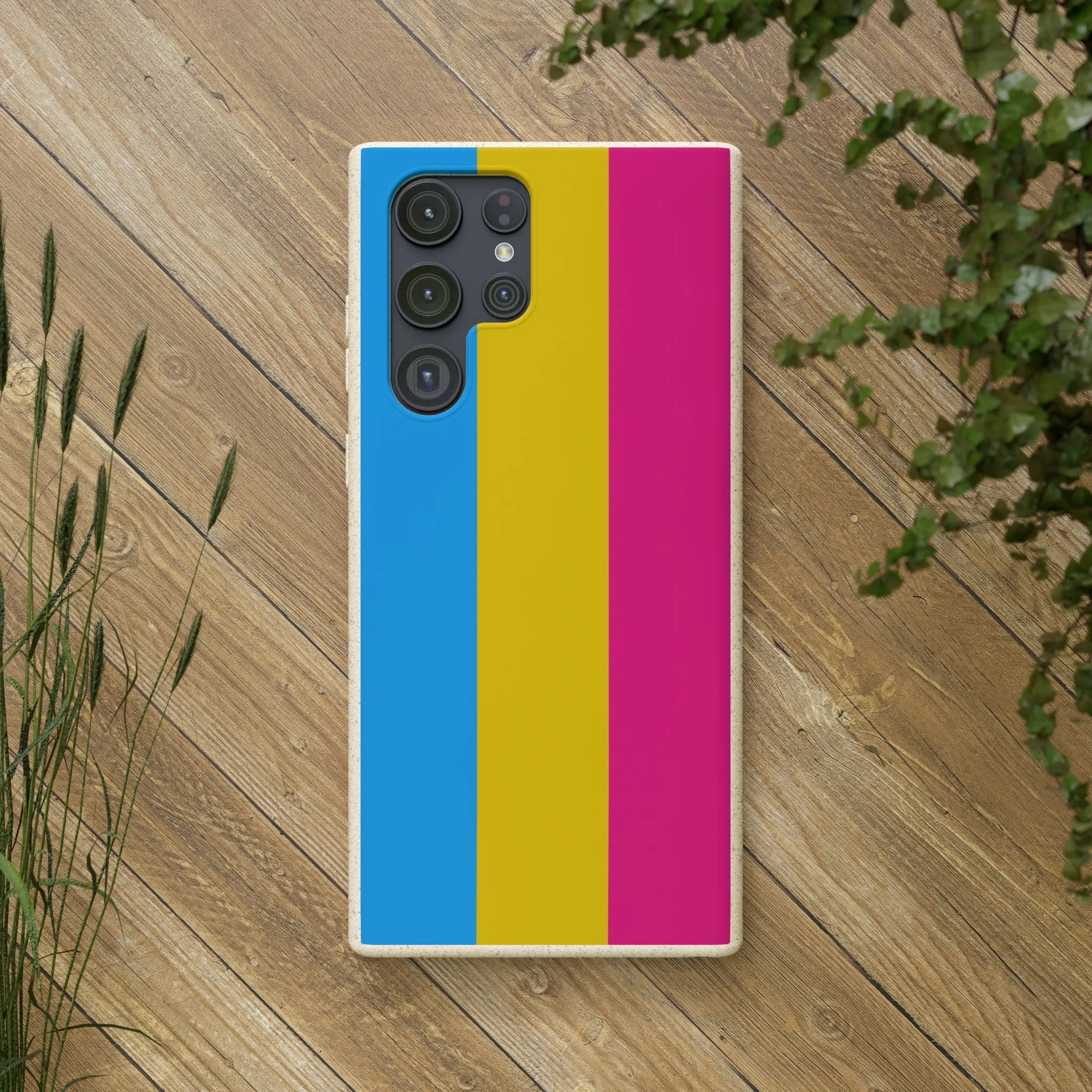 Pansexual Pride Eco-Friendly Biodegradable Phone Case