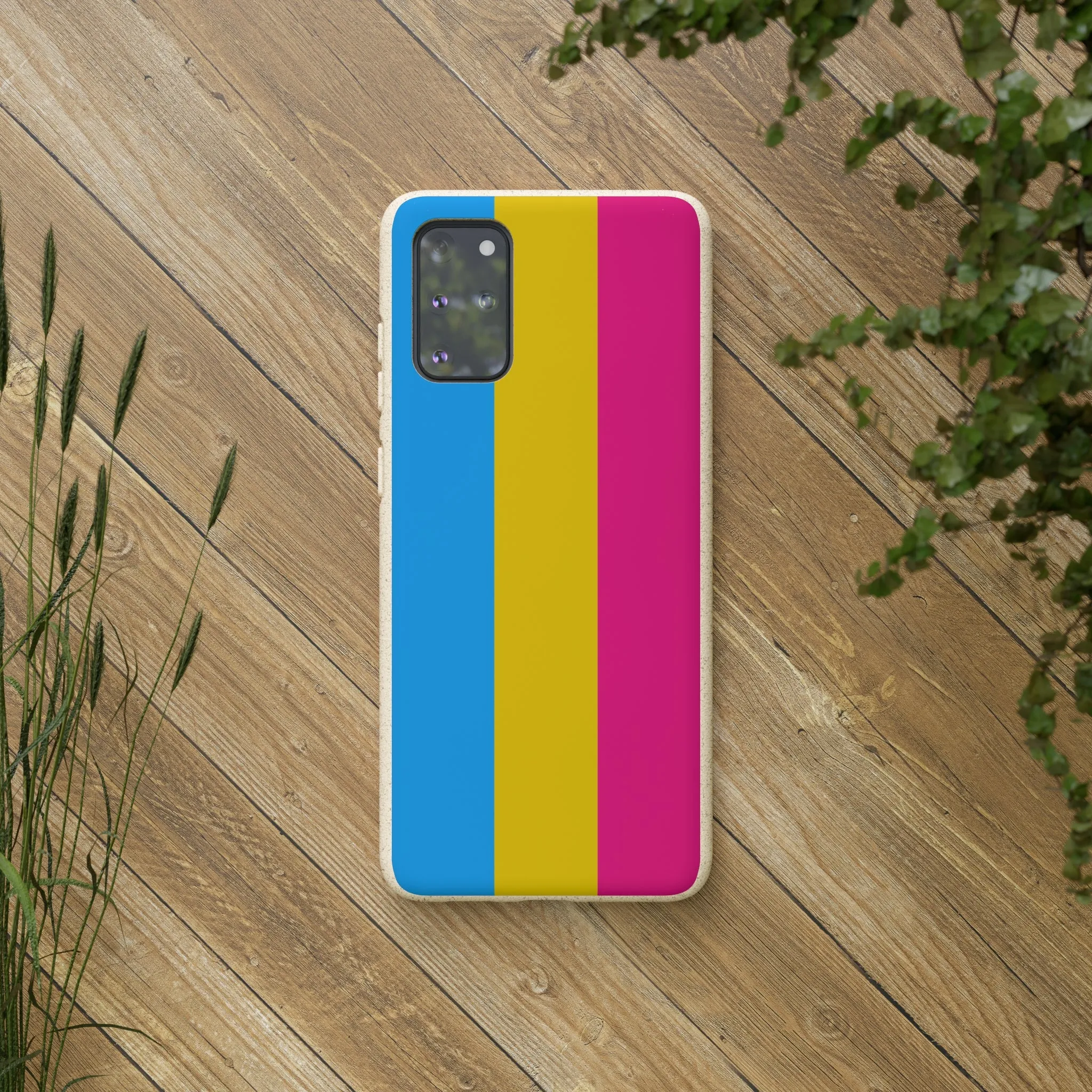 Pansexual Pride Eco-Friendly Biodegradable Phone Case