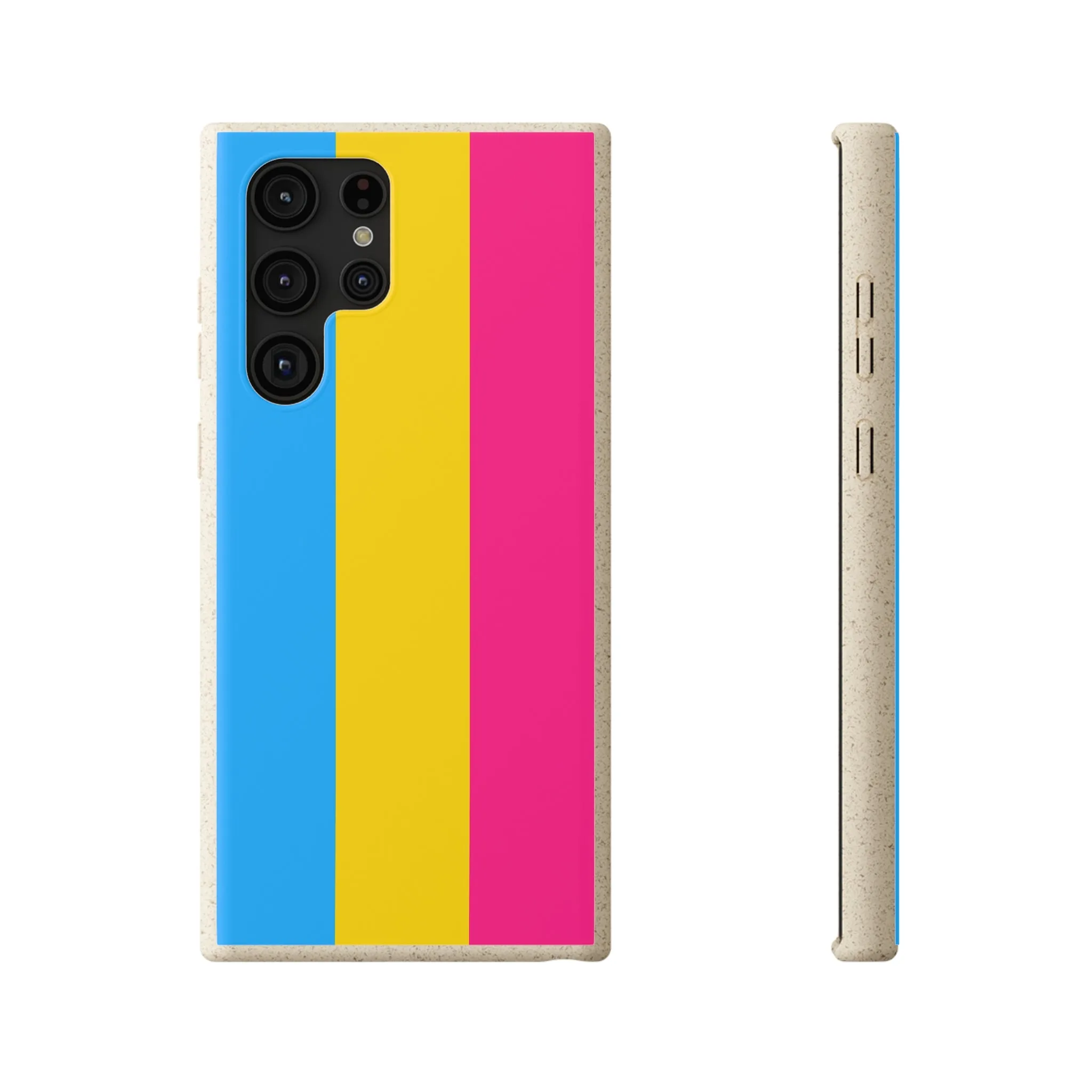 Pansexual Pride Eco-Friendly Biodegradable Phone Case