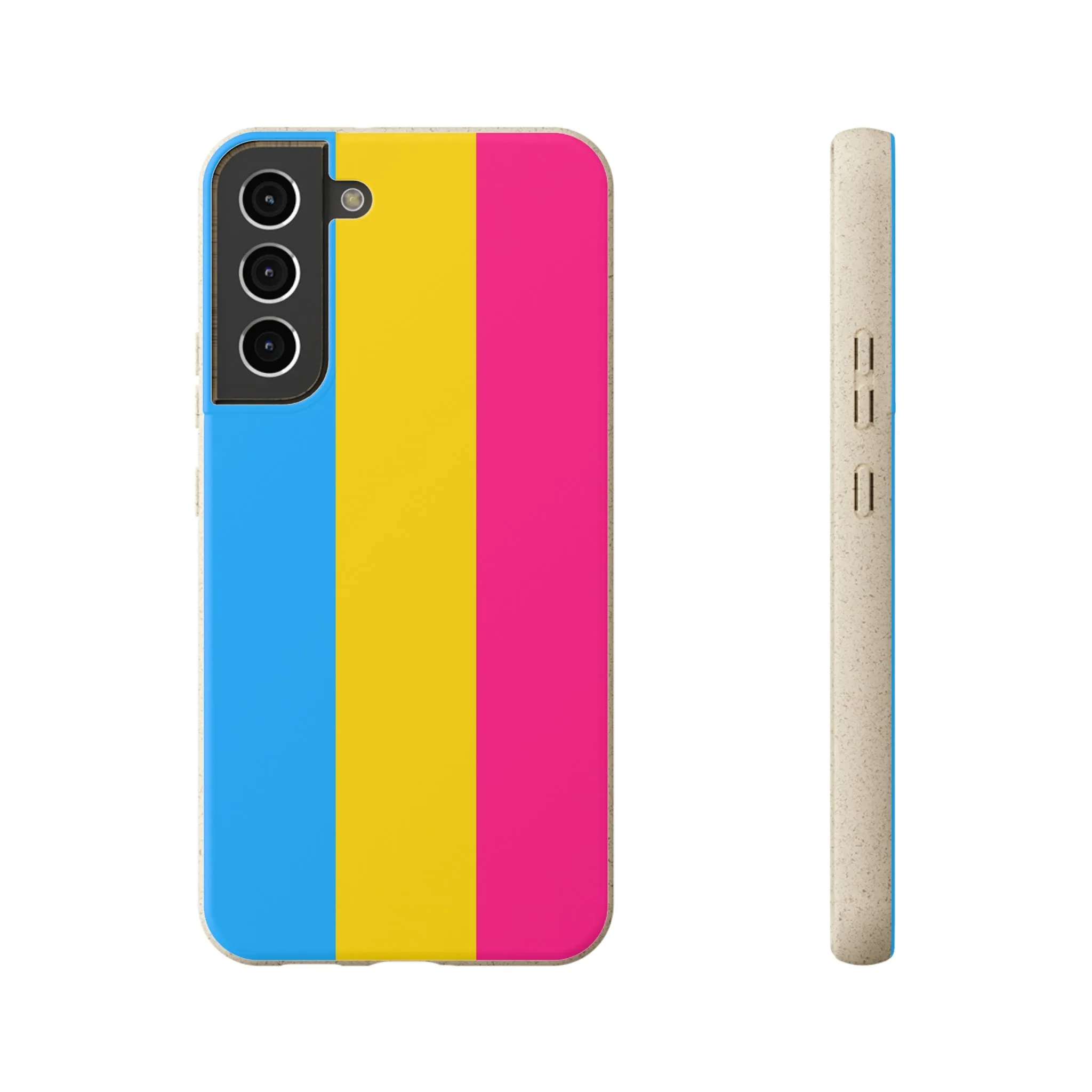 Pansexual Pride Eco-Friendly Biodegradable Phone Case