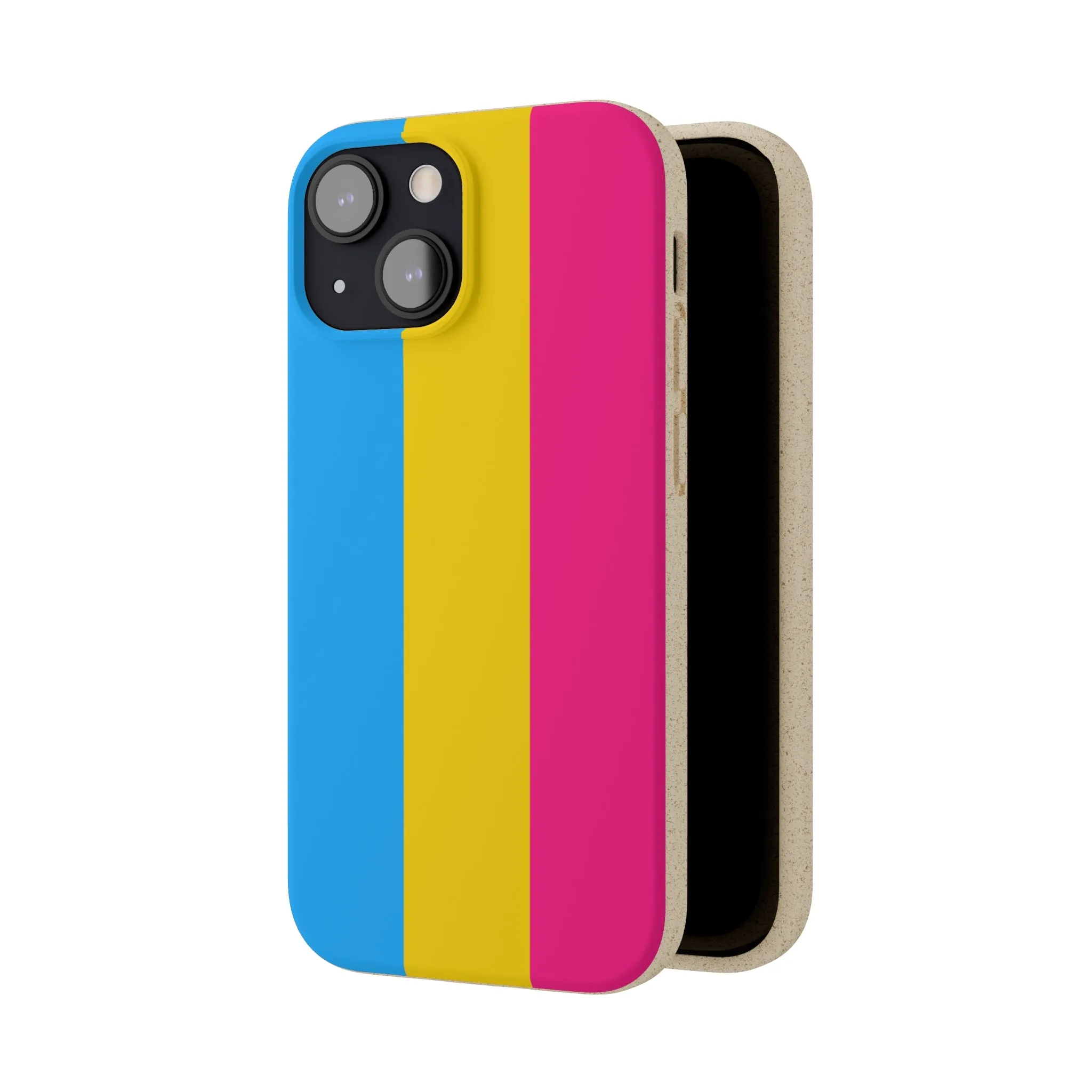 Pansexual Pride Eco-Friendly Biodegradable Phone Case