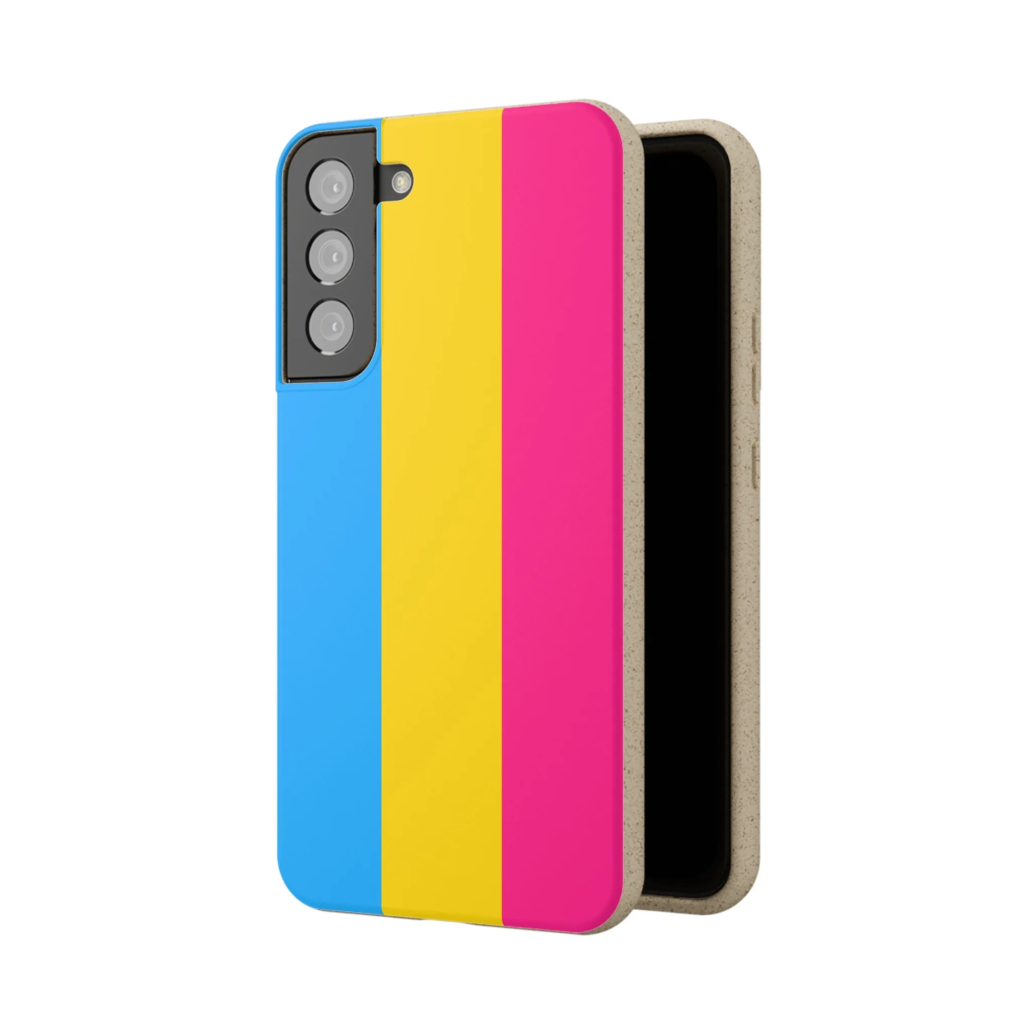 Pansexual Pride Eco-Friendly Biodegradable Phone Case