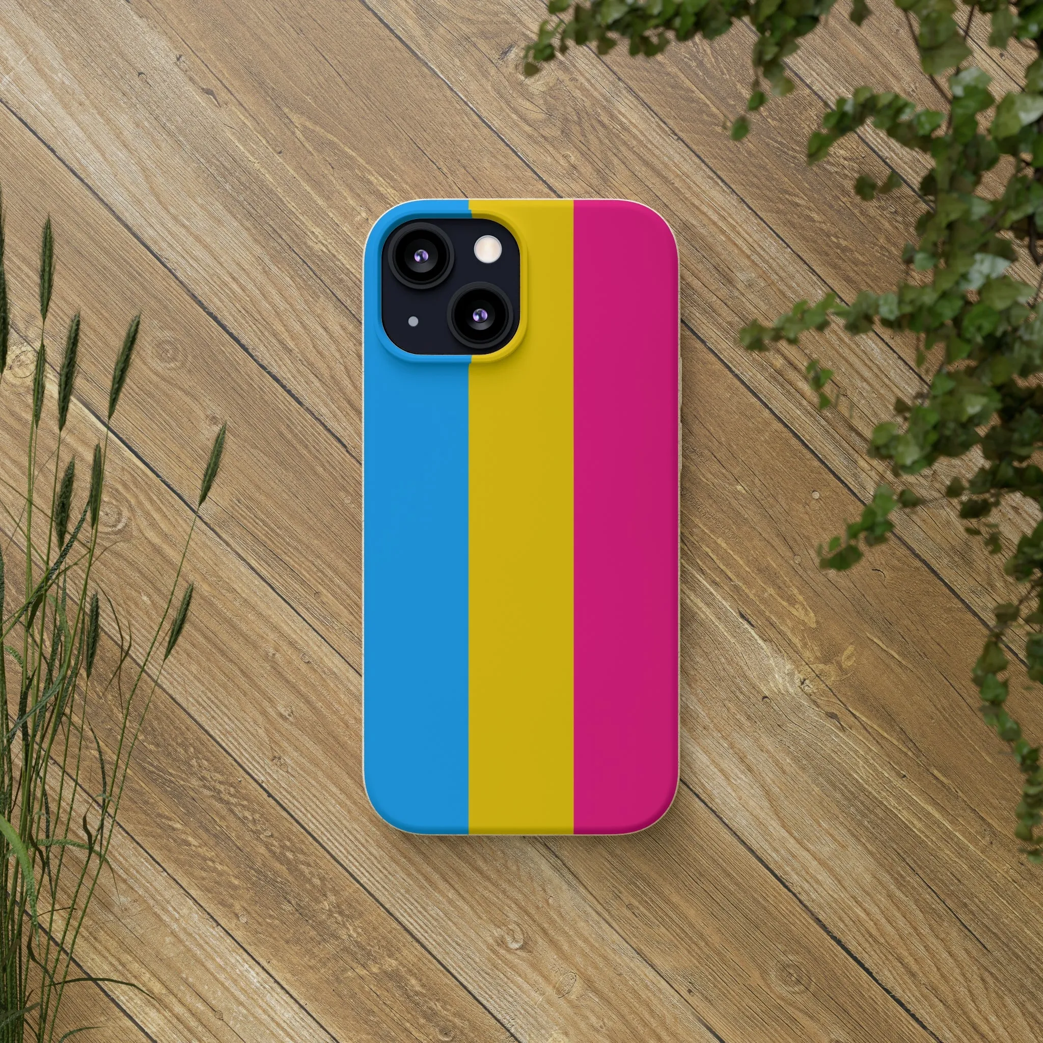 Pansexual Pride Eco-Friendly Biodegradable Phone Case