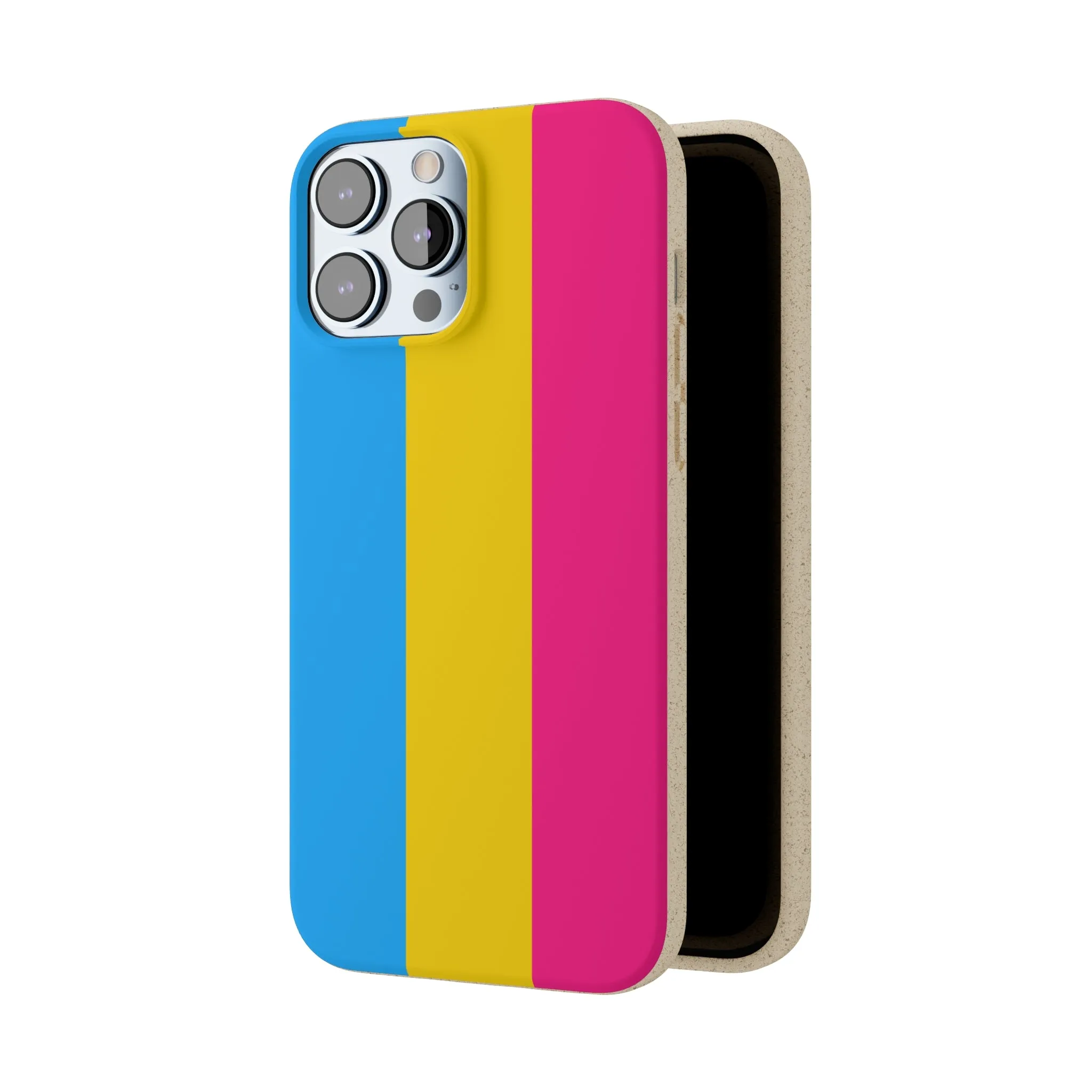 Pansexual Pride Eco-Friendly Biodegradable Phone Case