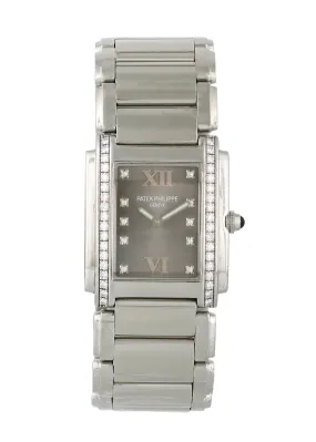 Patek Philippe Twenty-4 4910/10A  Ladies Diamond Watch