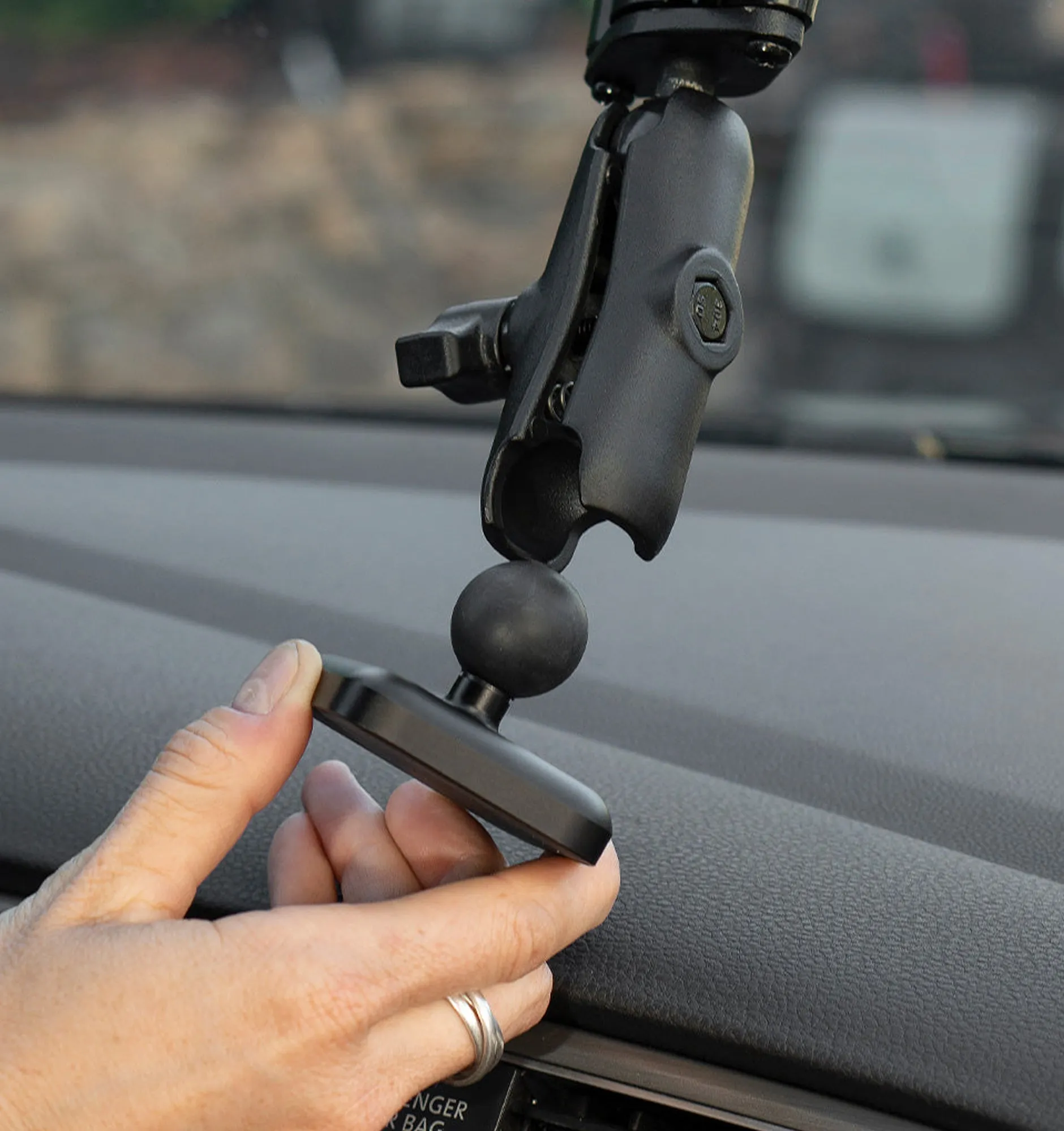 Peak Design Mobile Mount 1" Ball Charging Adapter - Qi2