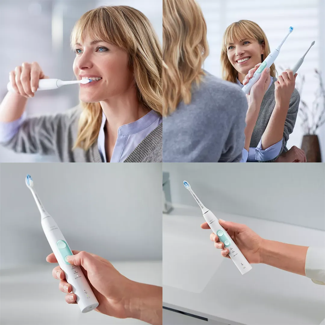 Philips HX6857 Sonicare ProtectiveClean 5100 Sonic Electric Toothbrush