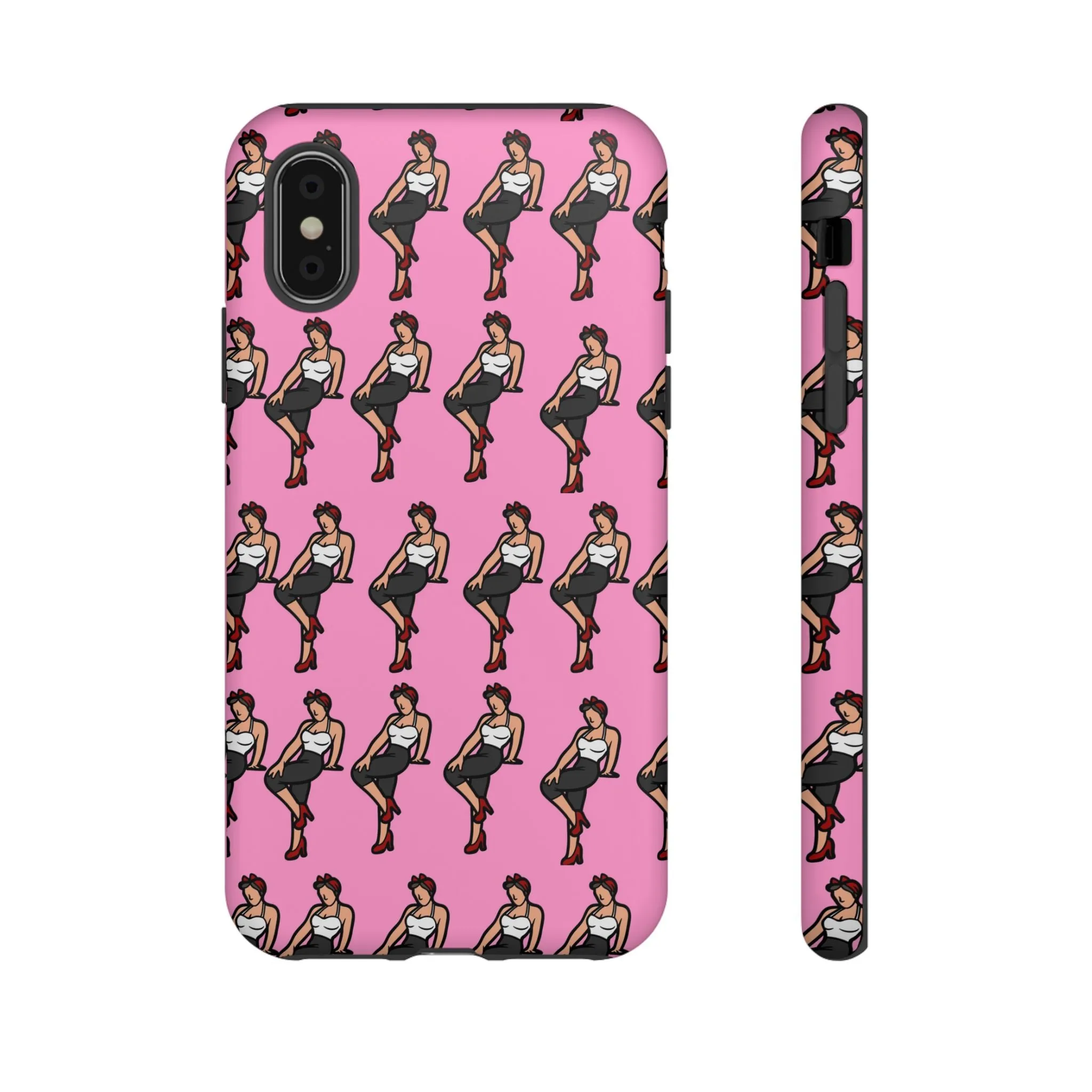 Phone Case: Victory Pin Up Design