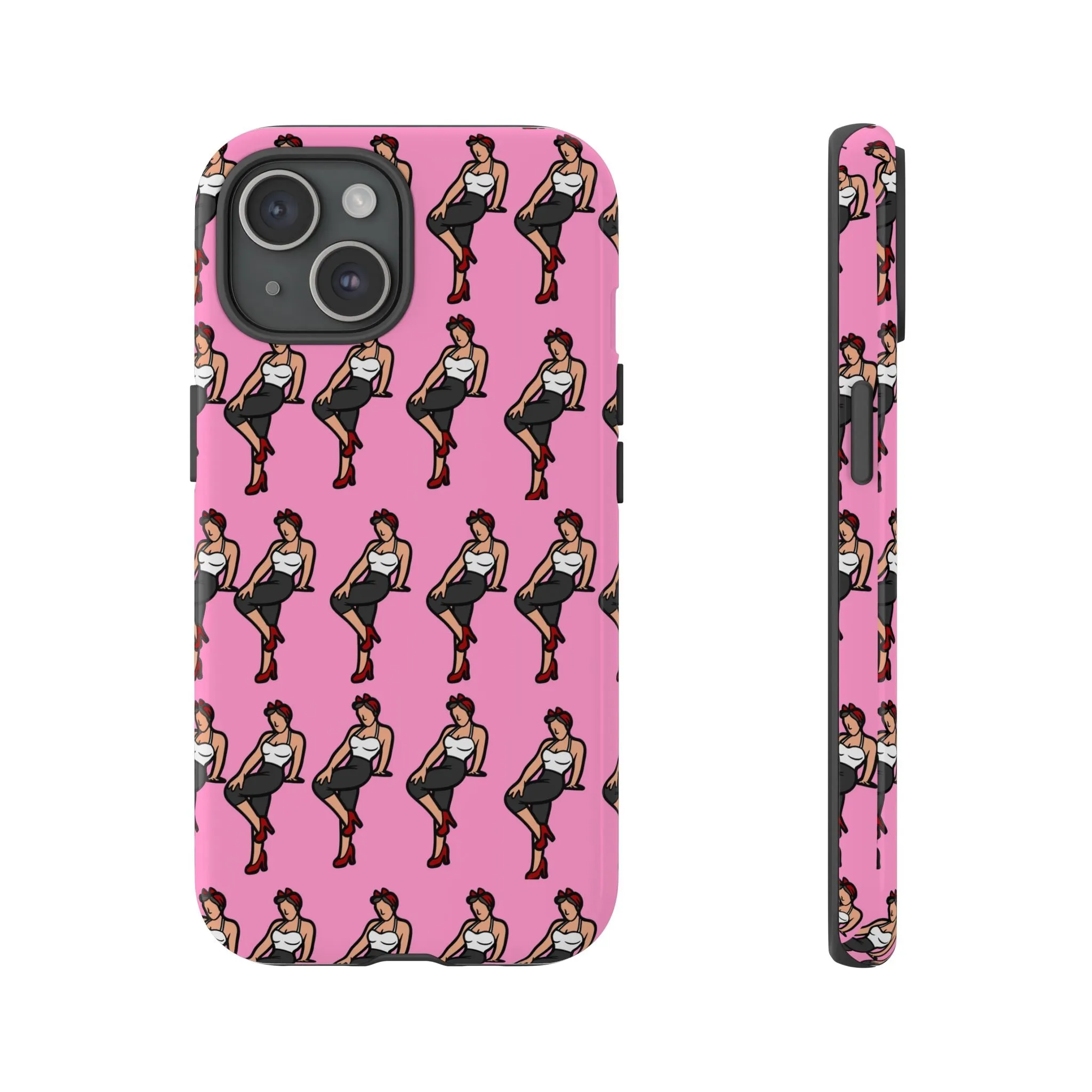 Phone Case: Victory Pin Up Design