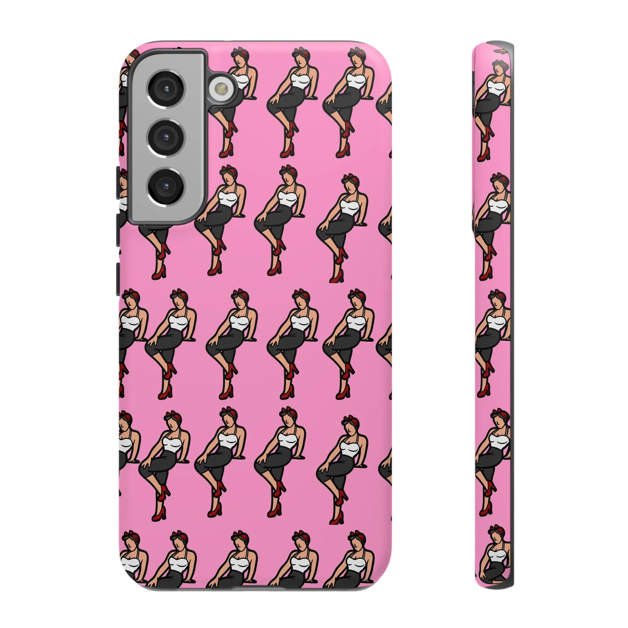 Phone Case: Victory Pin Up Design