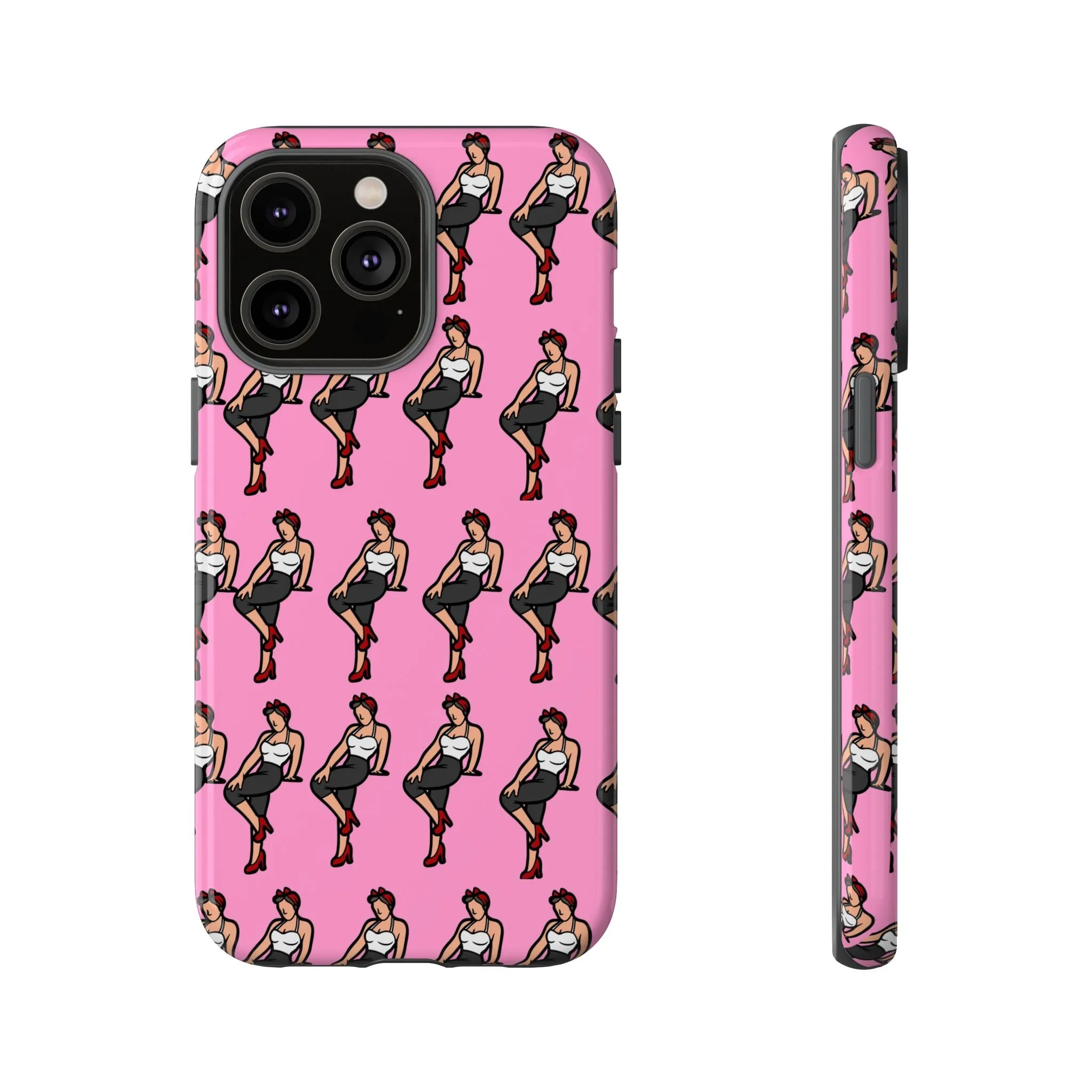 Phone Case: Victory Pin Up Design