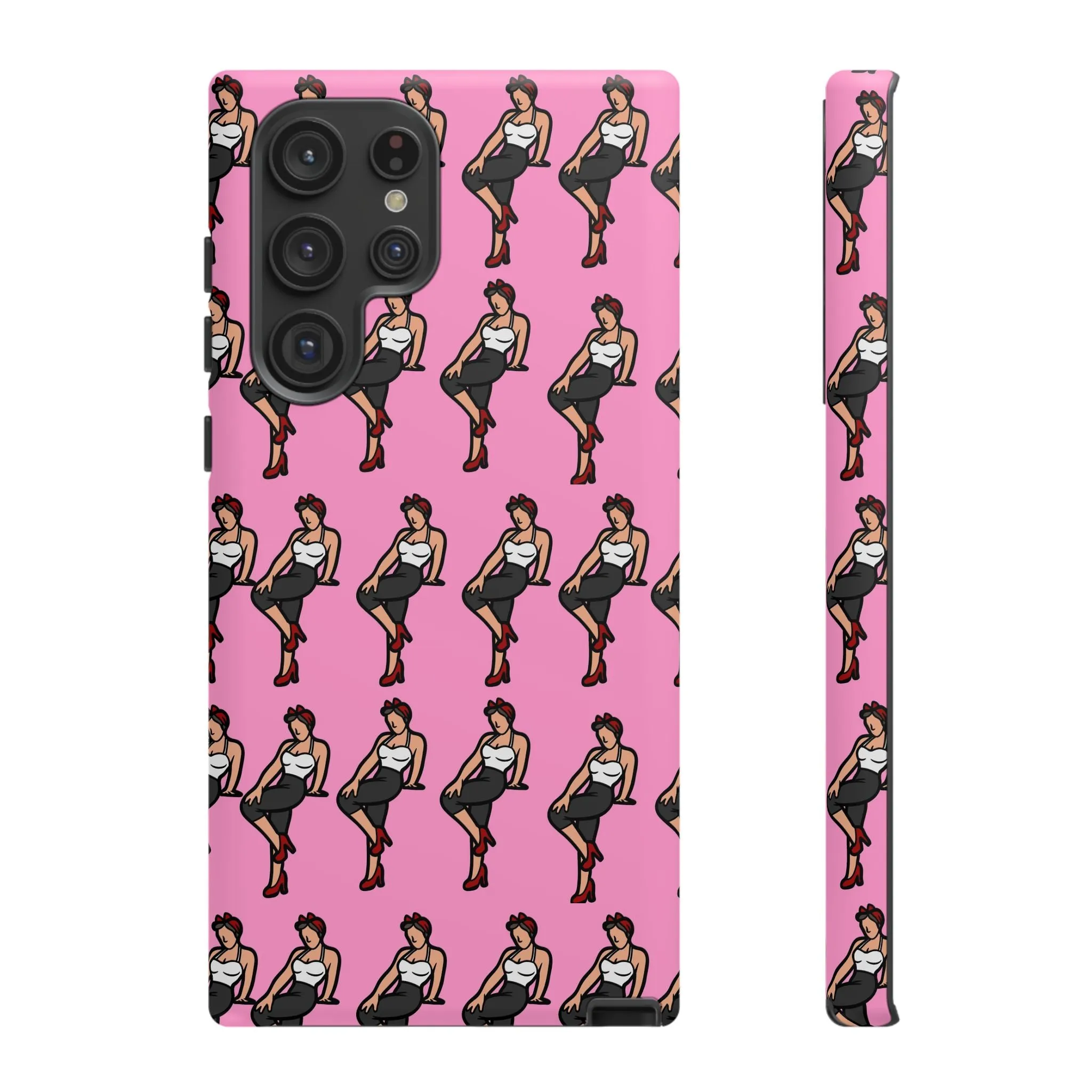 Phone Case: Victory Pin Up Design