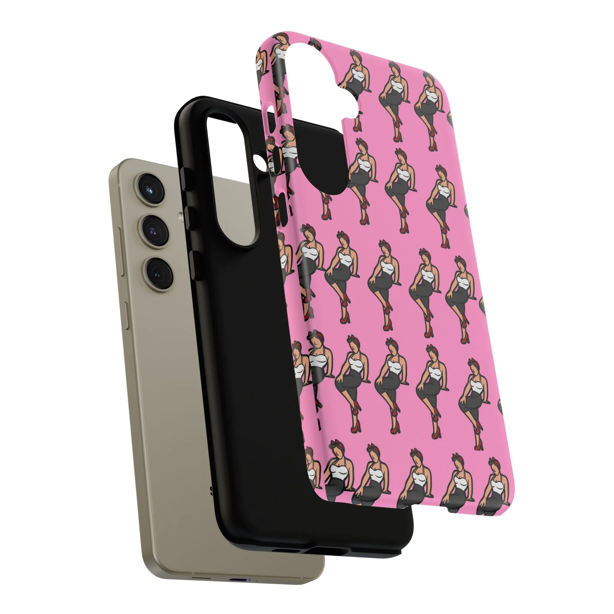 Phone Case: Victory Pin Up Design