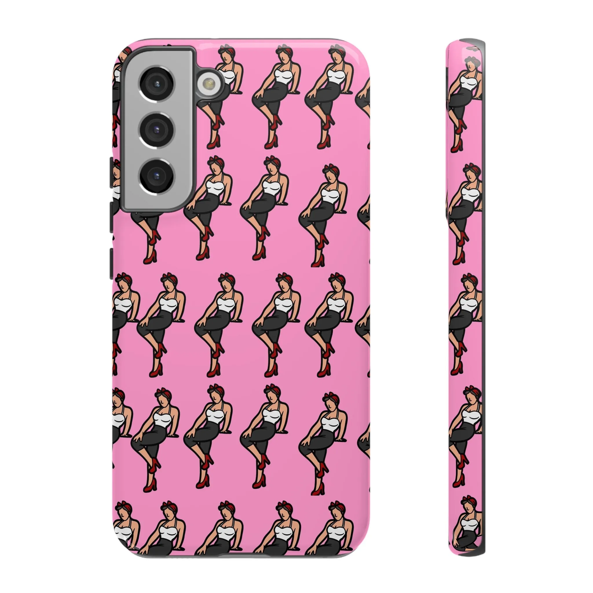 Phone Case: Victory Pin Up Design