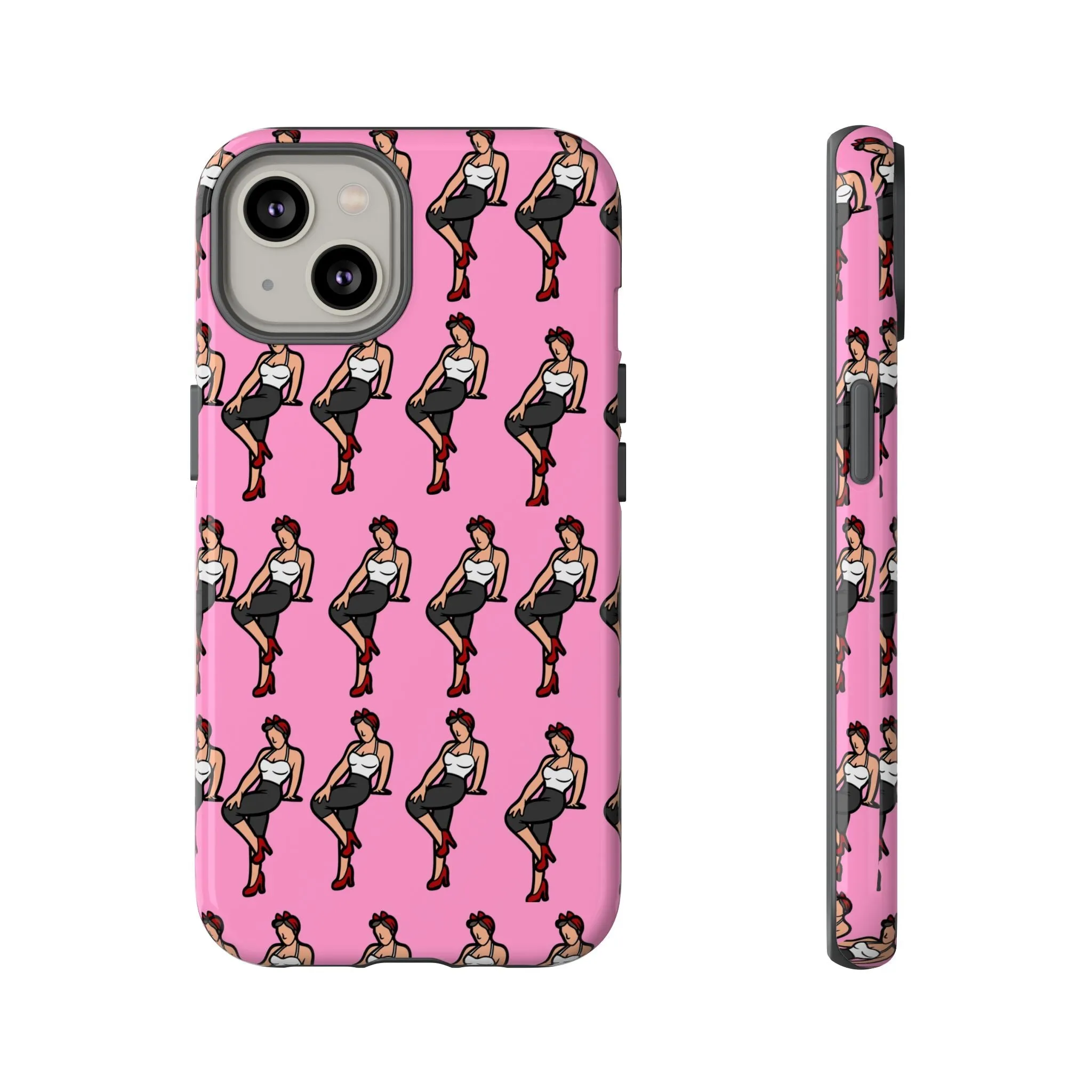 Phone Case: Victory Pin Up Design