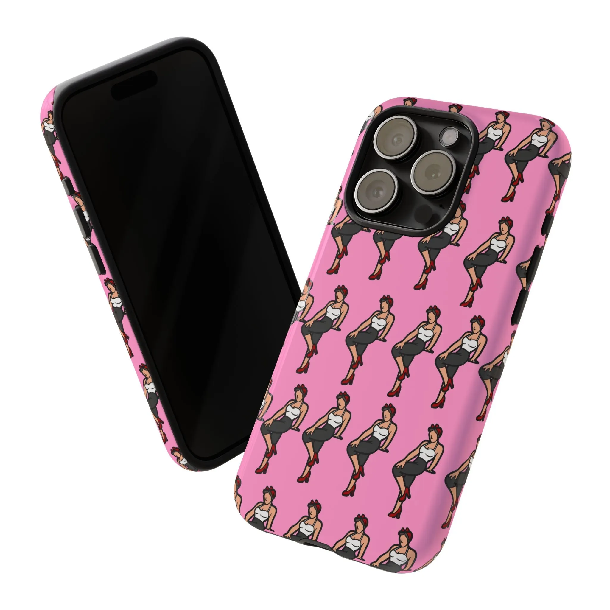 Phone Case: Victory Pin Up Design