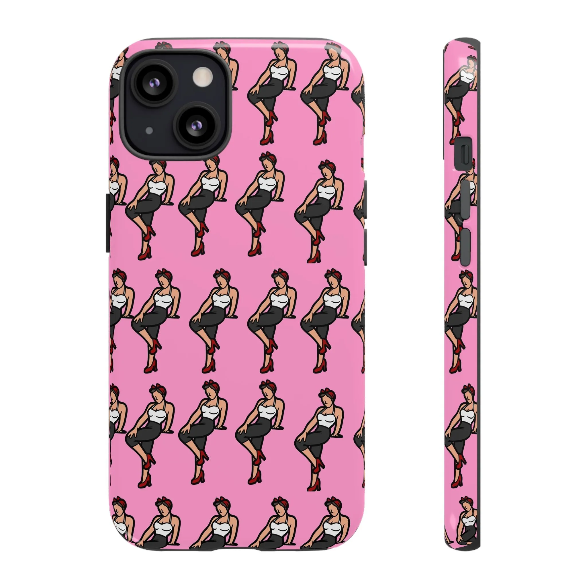 Phone Case: Victory Pin Up Design