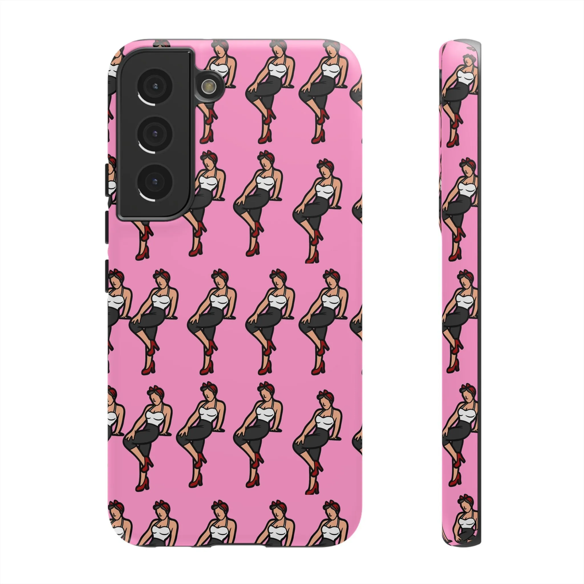 Phone Case: Victory Pin Up Design