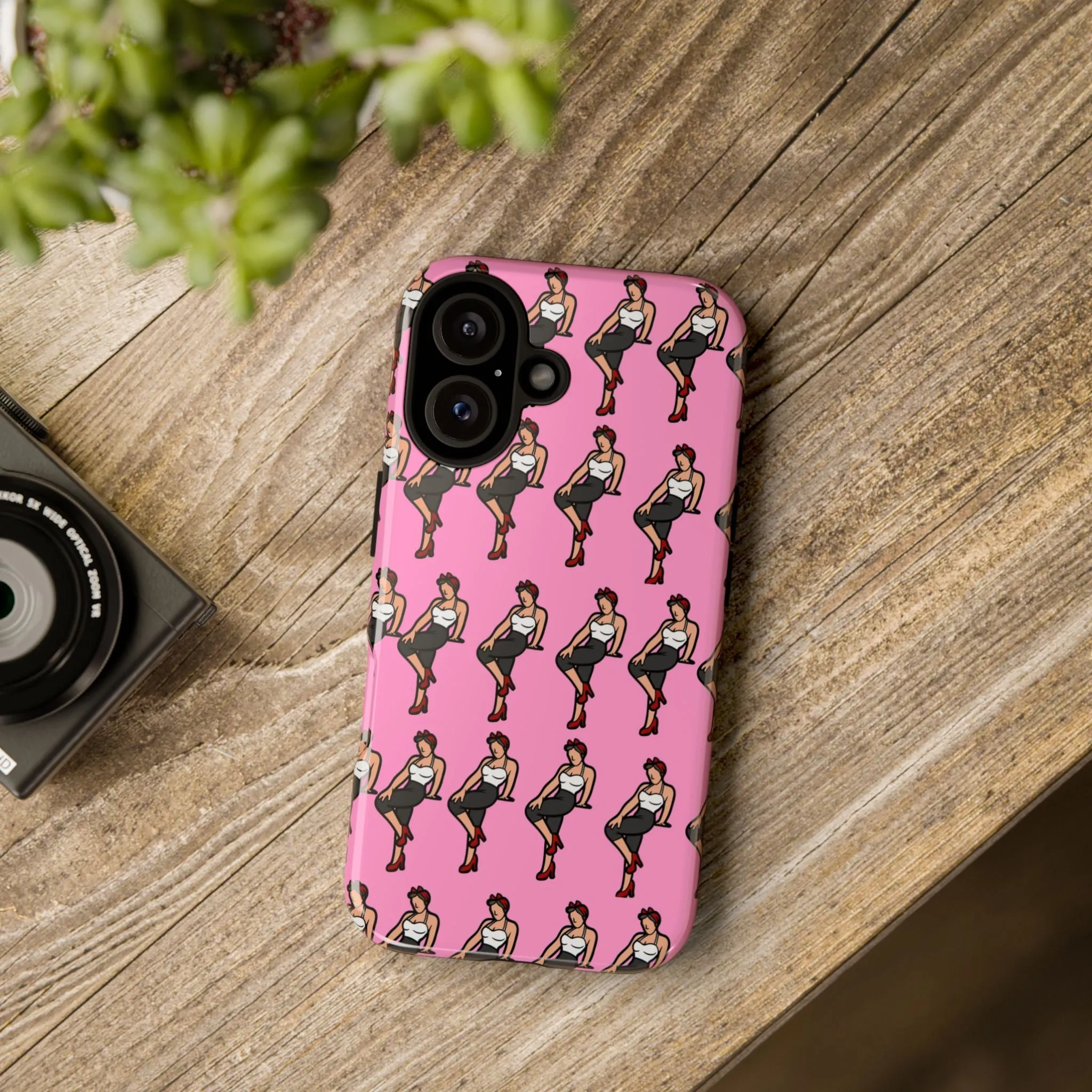 Phone Case: Victory Pin Up Design