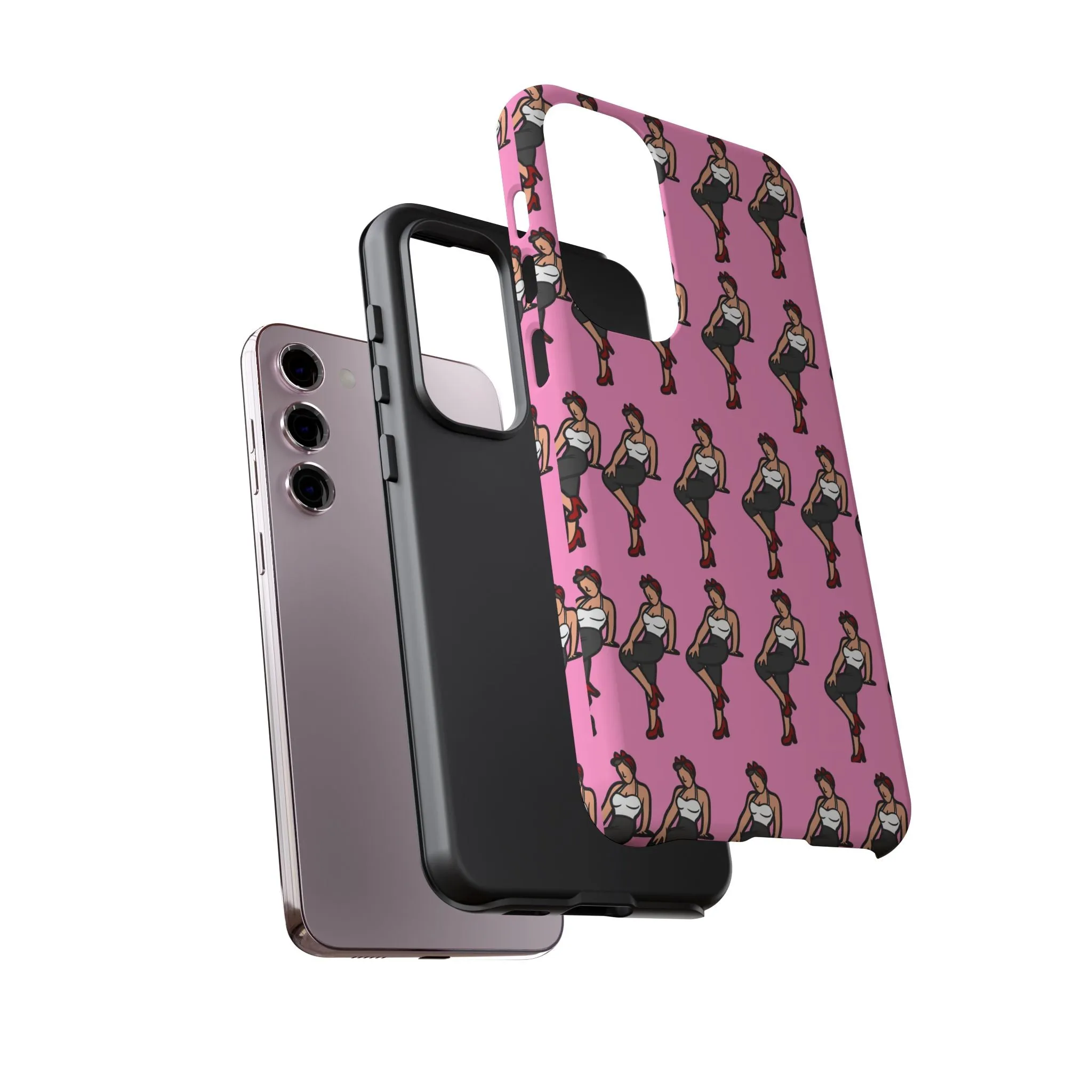 Phone Case: Victory Pin Up Design