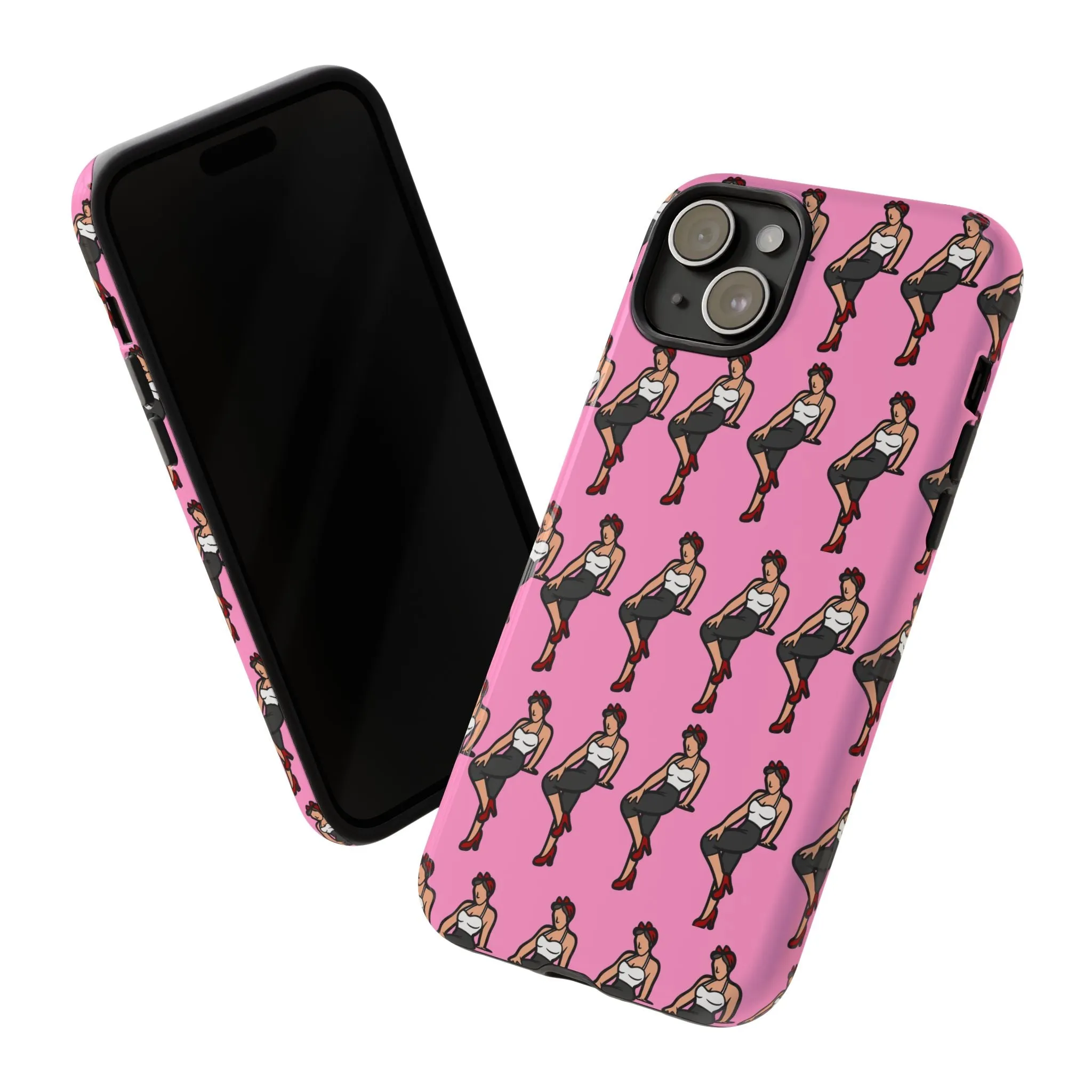 Phone Case: Victory Pin Up Design