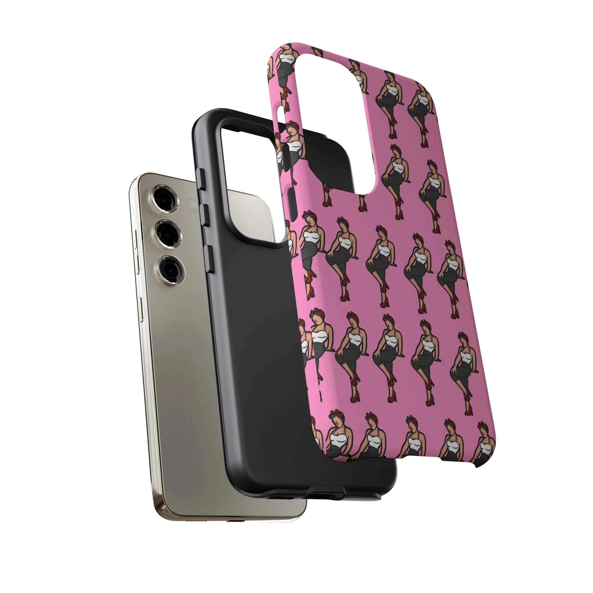 Phone Case: Victory Pin Up Design